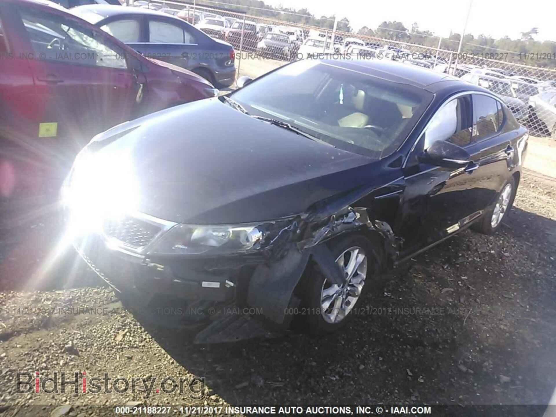 2013 Kia Optima - VIN: 5XXGN4A72DG119871 - Фото 2