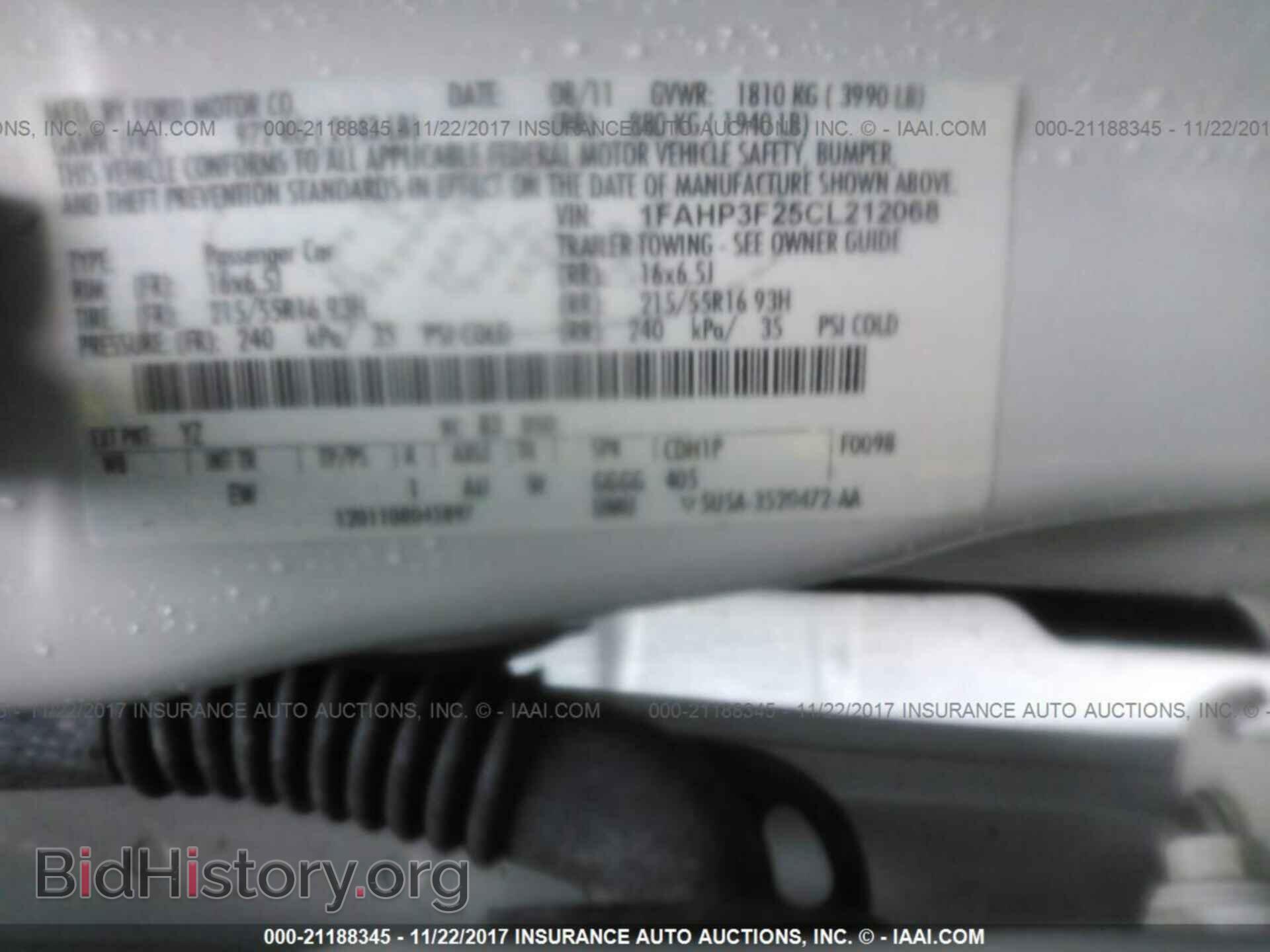 2012 Ford Focus - VIN: 1FAHP3F25CL212068 - Photo 9