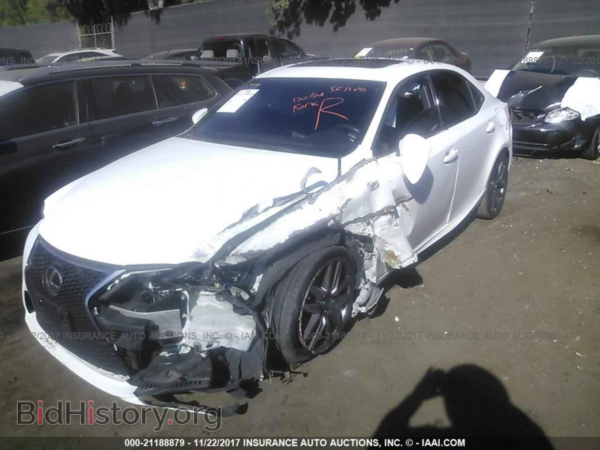 2014 Lexus Is - VIN: JTHBE1D24E5012589 - Фото 2