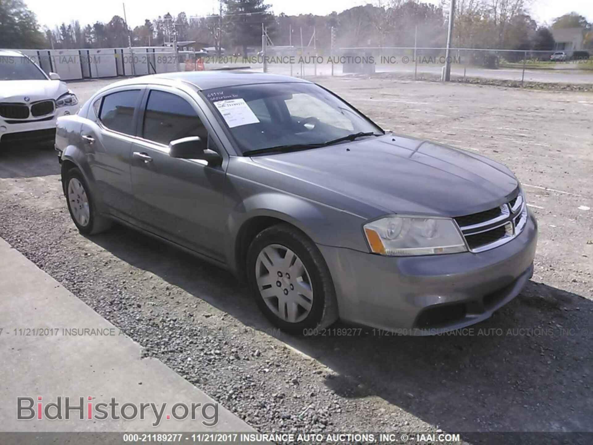 Photo 1C3CDZAB3CN216085 - Dodge Avenger 2012