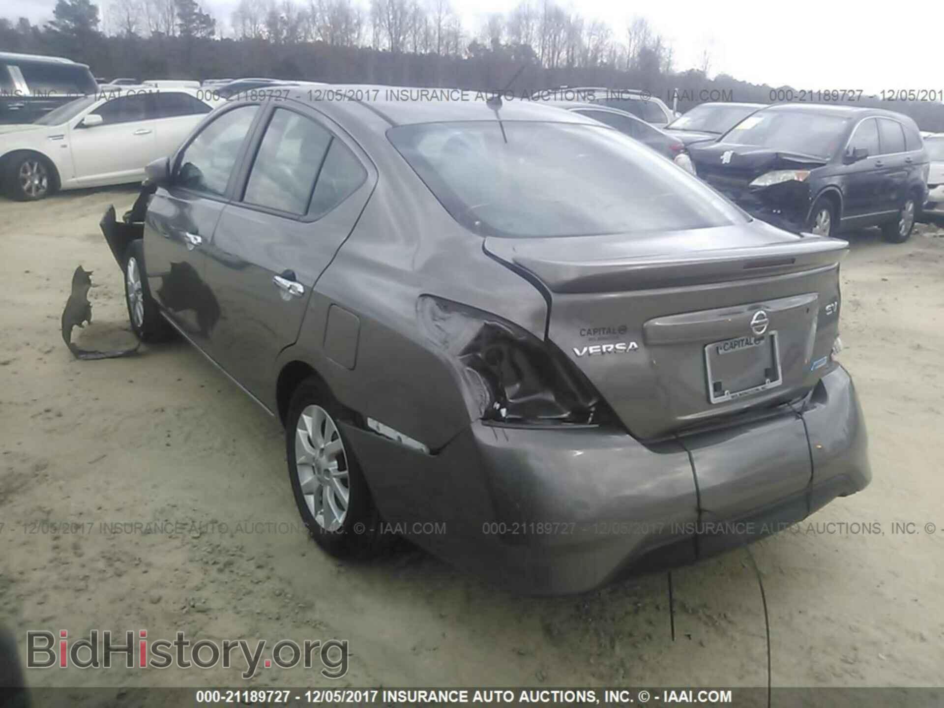 2016 Nissan Versa - VIN: 3N1CN7AP6GL886683 - Фото 3