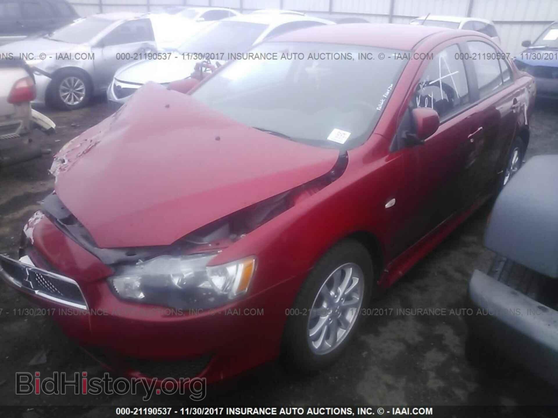 2014 Mitsubishi Lancer - VIN: JA32U2FU5EU000285 - Фото 2