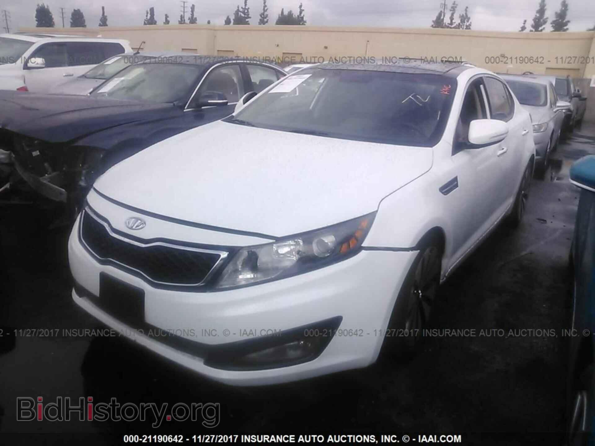 2012 Kia Optima - VIN: 5XXGN4A63CG019381 - Фото 2