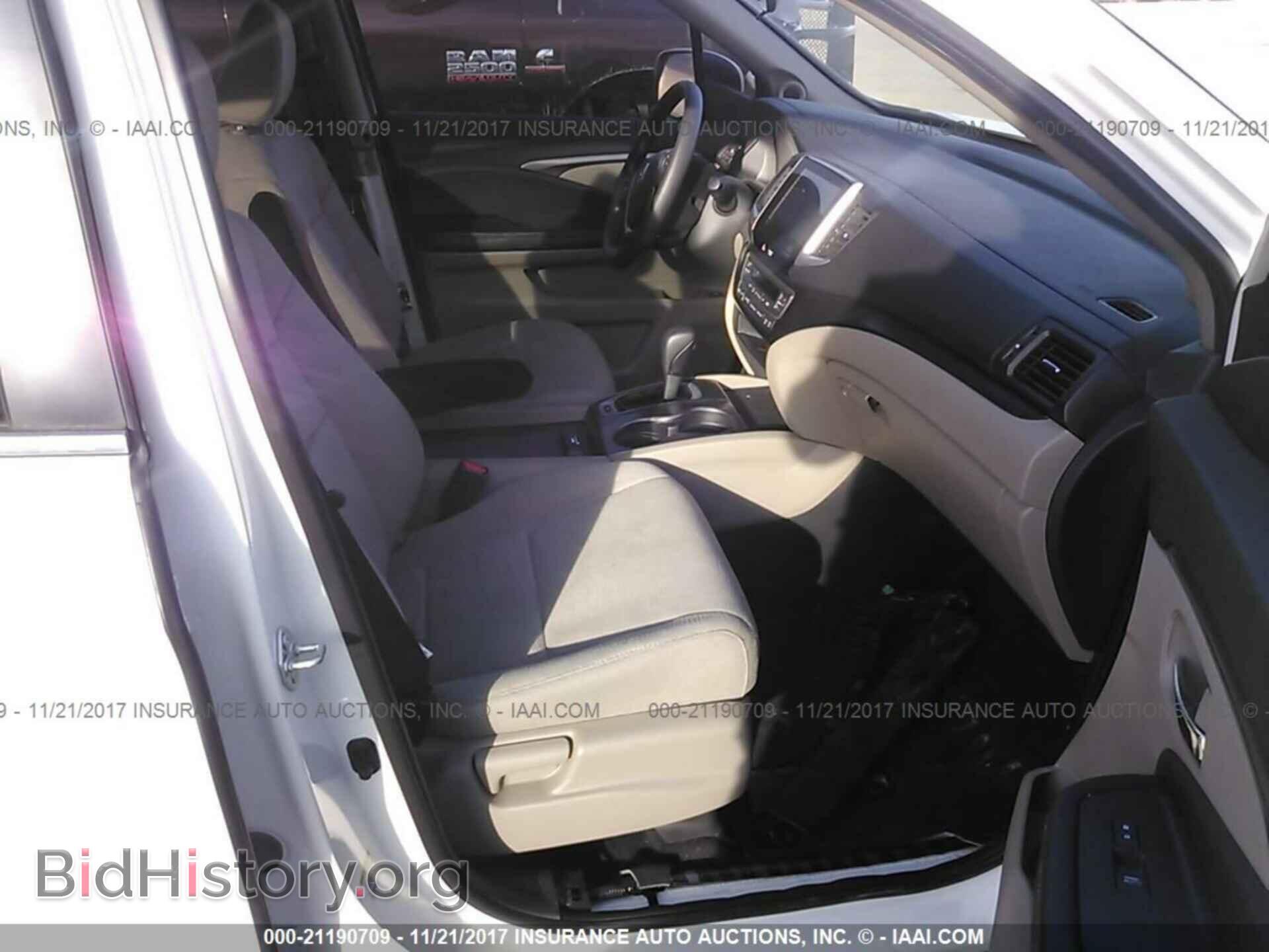 2016 Honda Pilot - VIN: 5FNYF5H39GB016013 - Фото 5