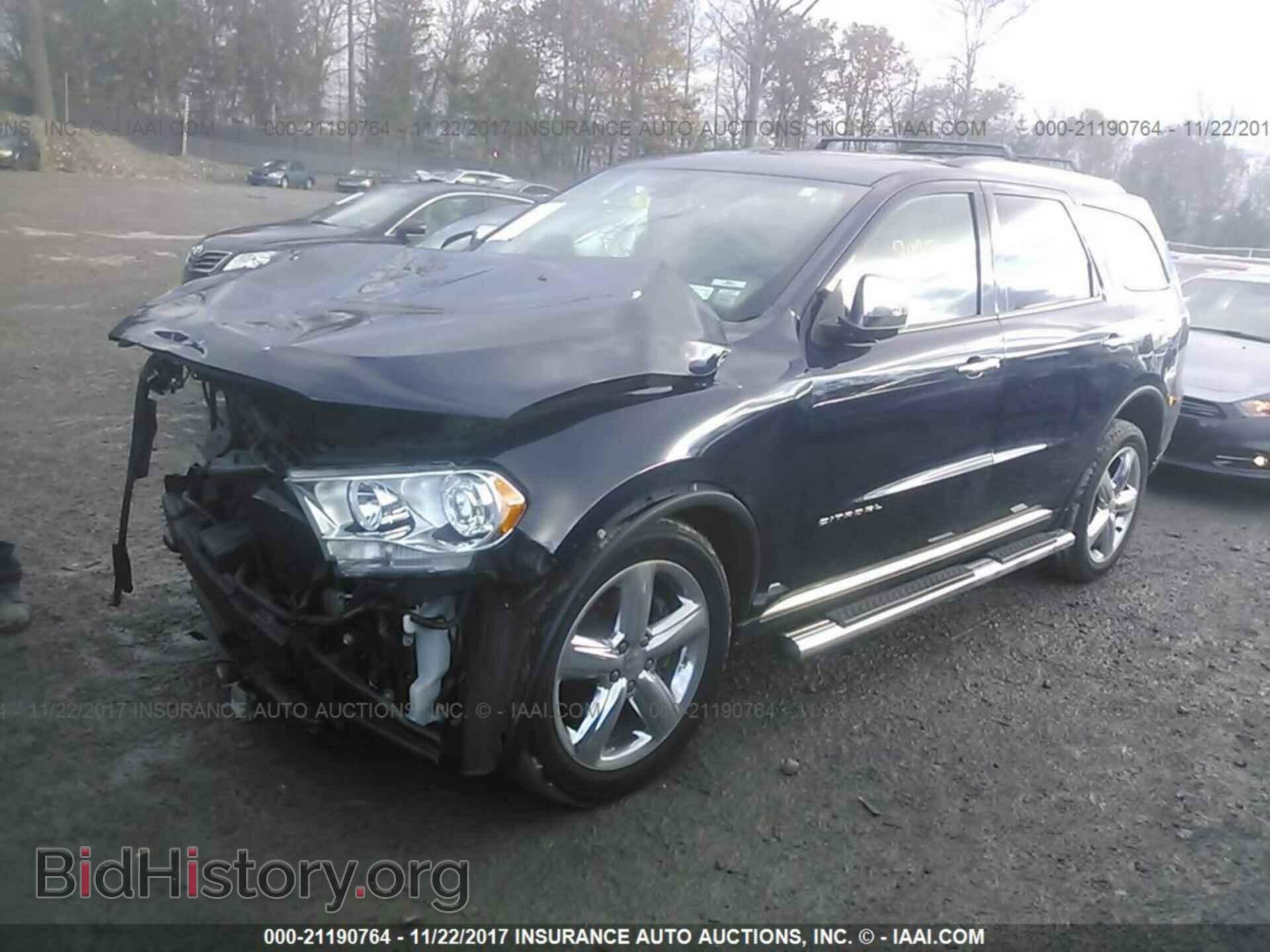 2013 Dodge Durango - VIN: 1C4RDJEG3DC605836 - Фото 2
