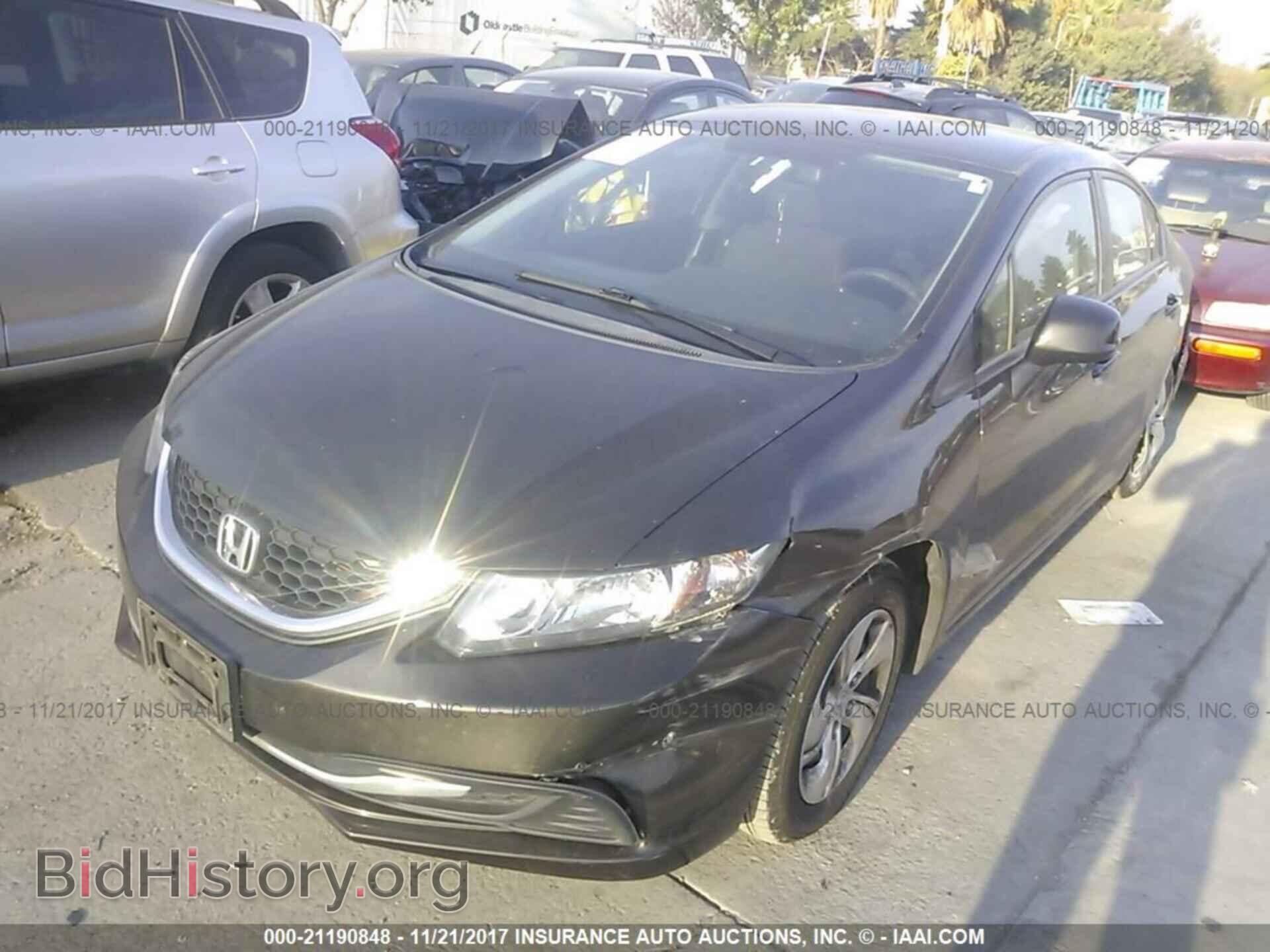2013 Honda Civic - VIN: 19XFB2F56DE214197 - Фото 2
