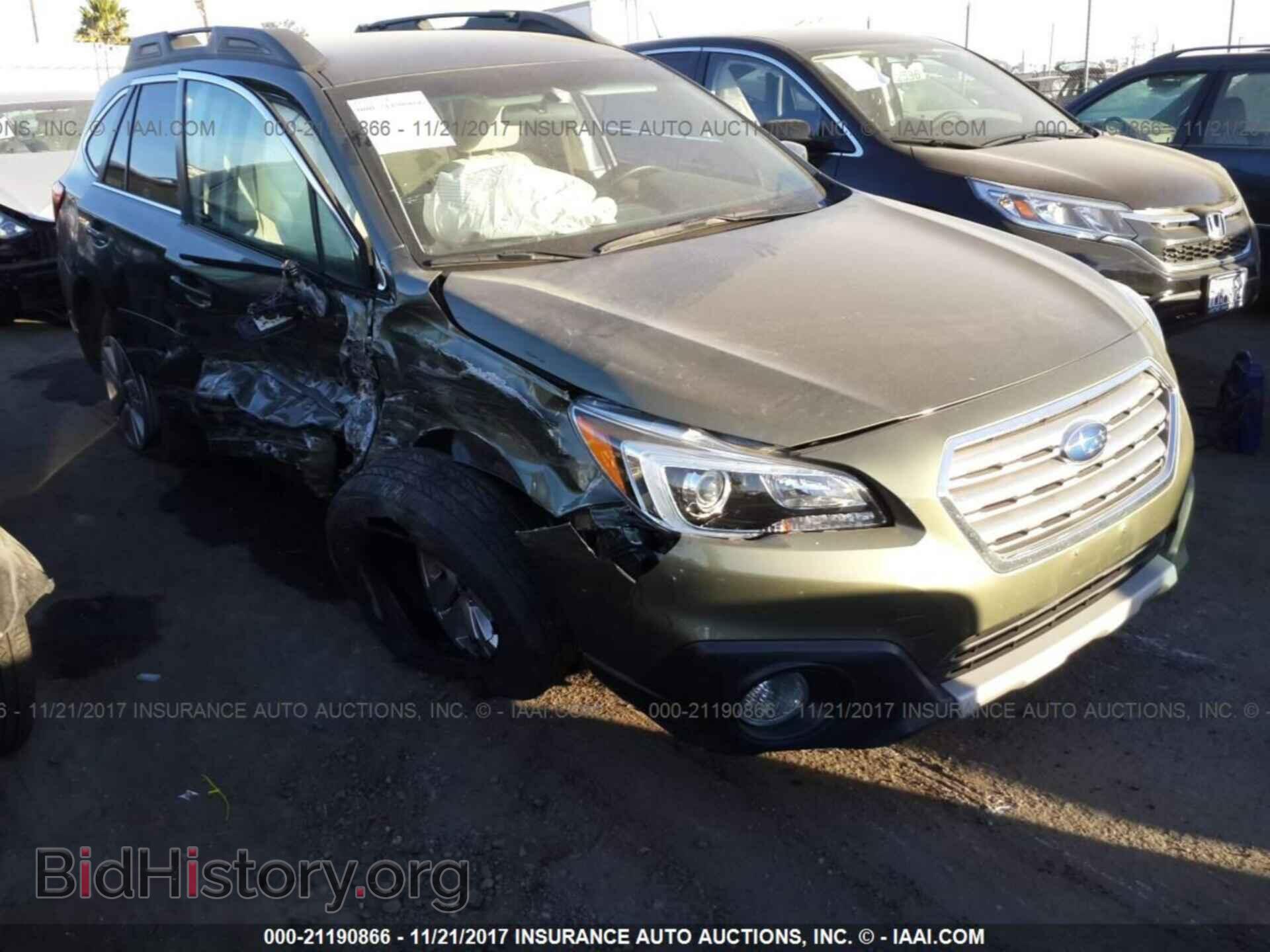 Фотография 4S4BSACC9G3228307 - Subaru Outback 2016