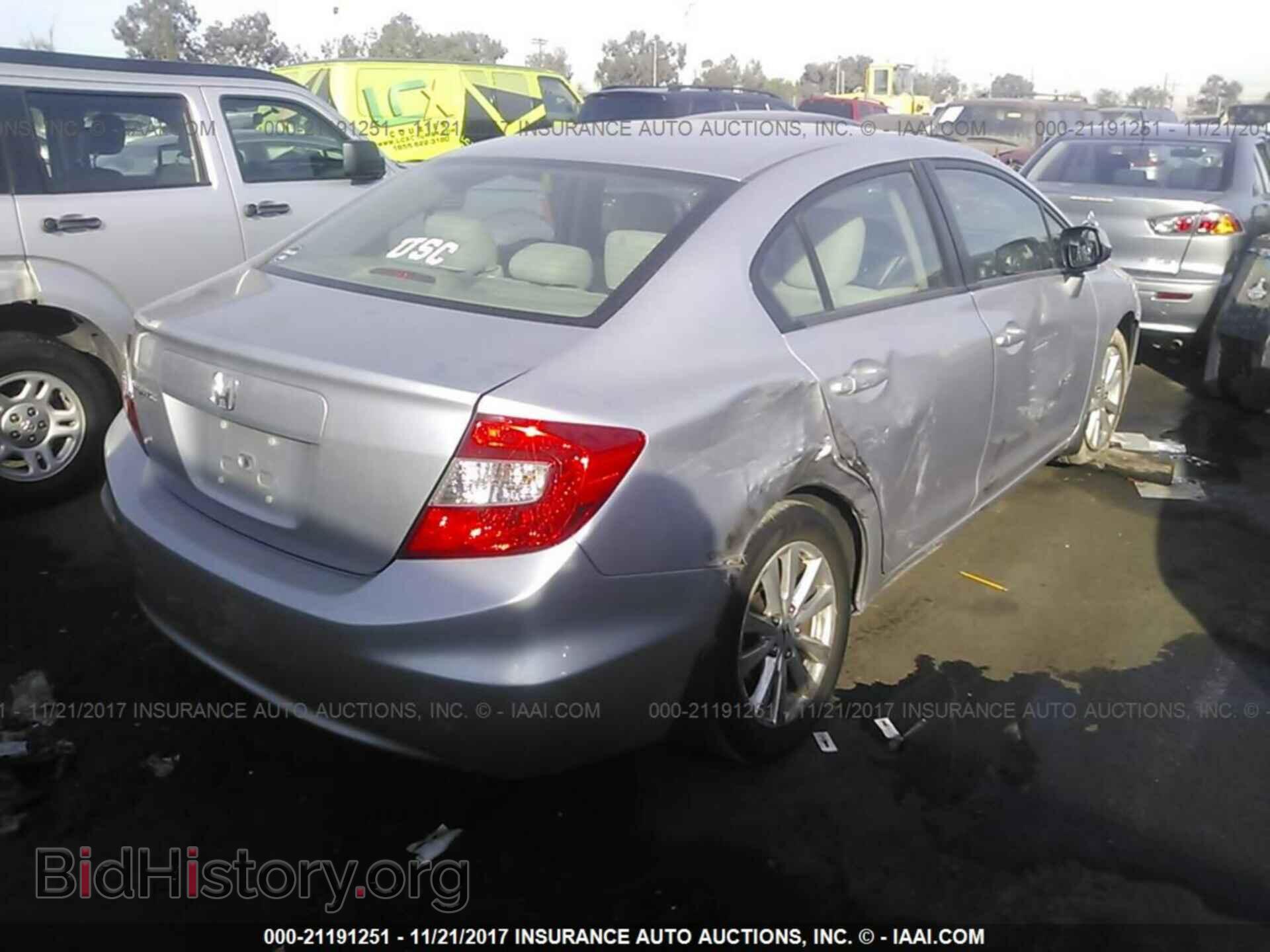 2012 Honda Civic - VIN: 19XFB2F89CE312794 - Фото 4