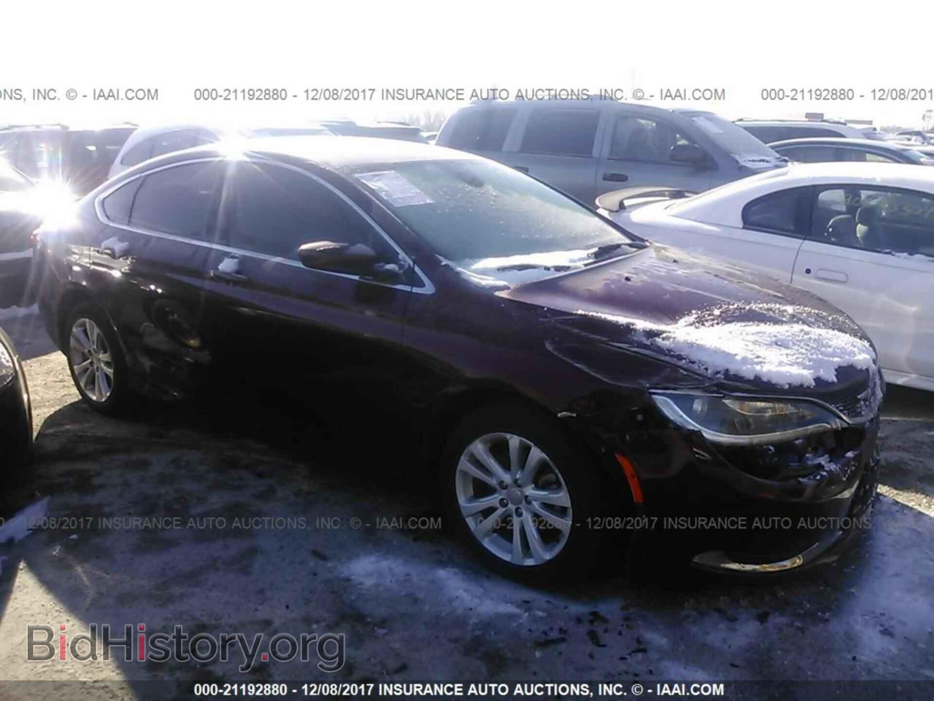 Photo 1C3CCCABXFN652615 - Chrysler 200 2015