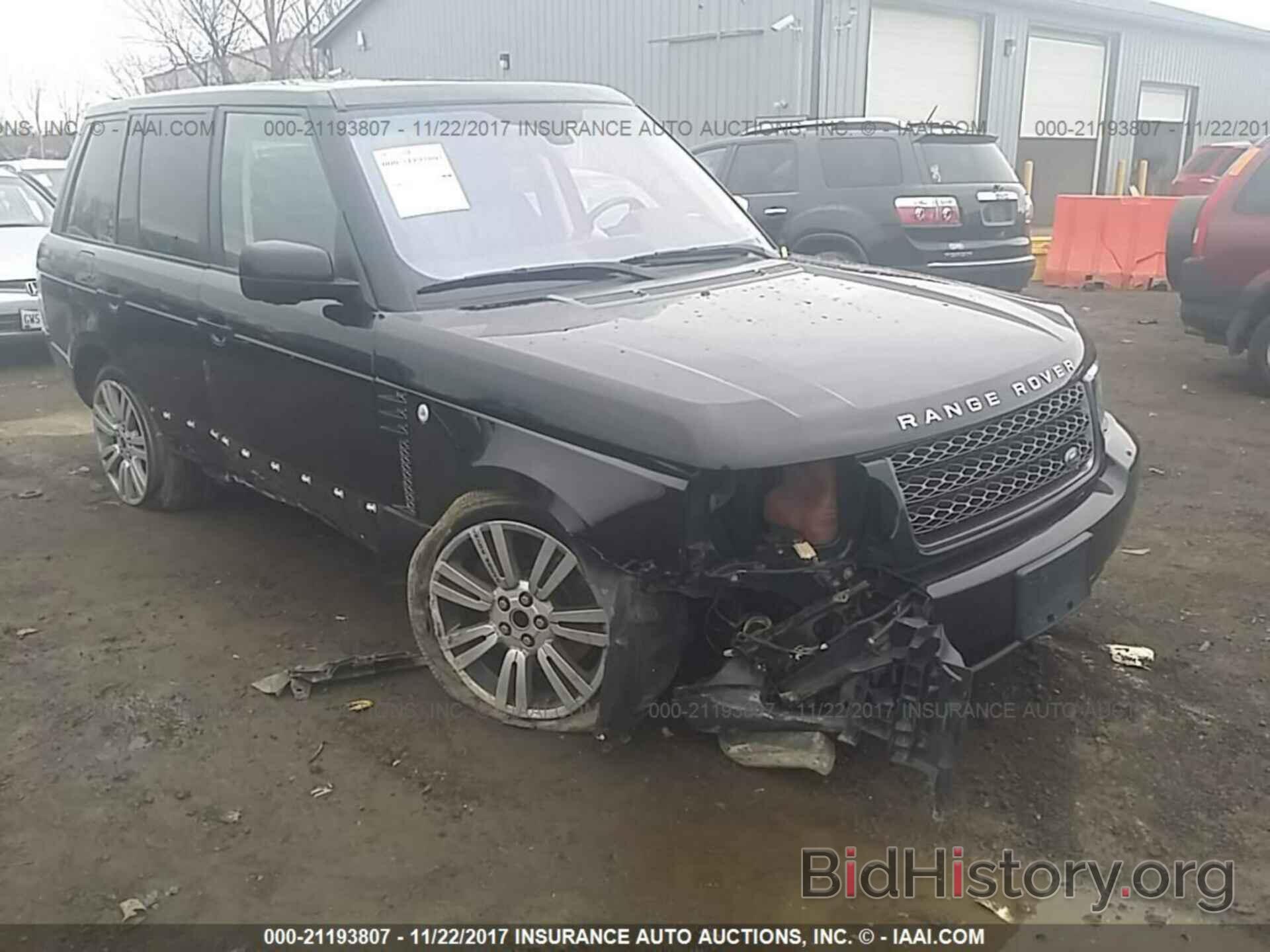 Photo SALMF1D46CA372999 - Land rover Range rover 2012