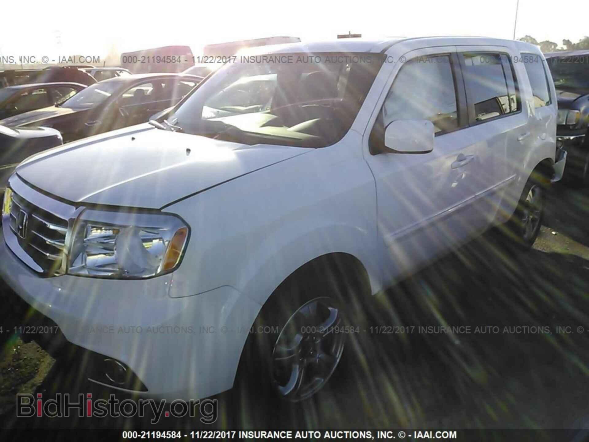 2014 Honda Pilot - VIN: 5FNYF3H57EB014165 - Фото 2