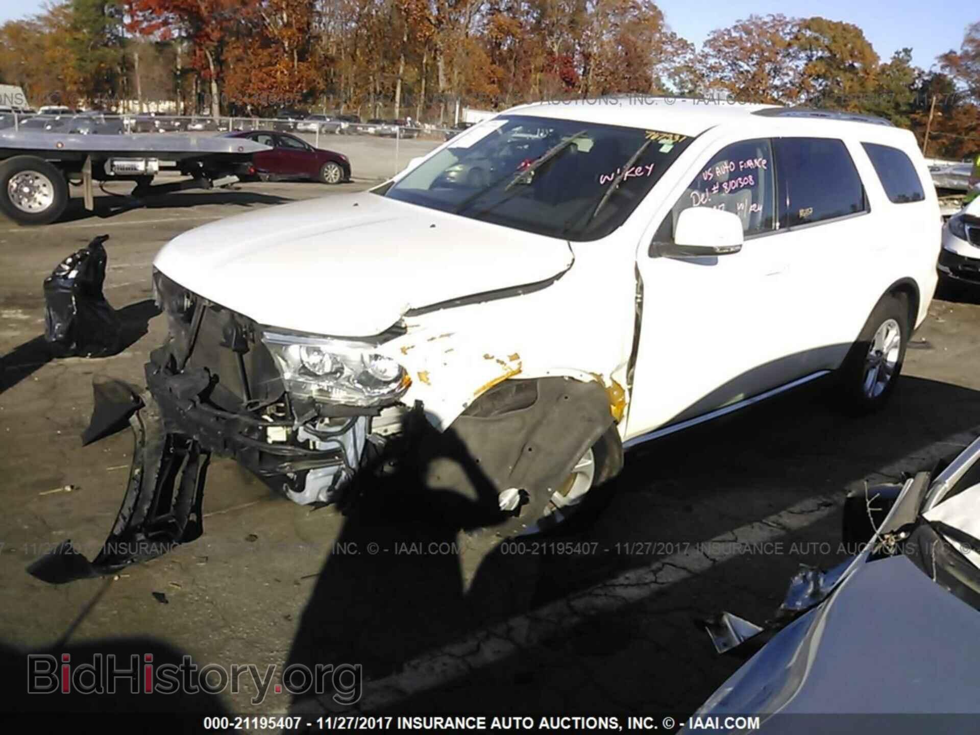 2012 Dodge Durango - VIN: 1C4RDHDG3CC311832 - Photo 2