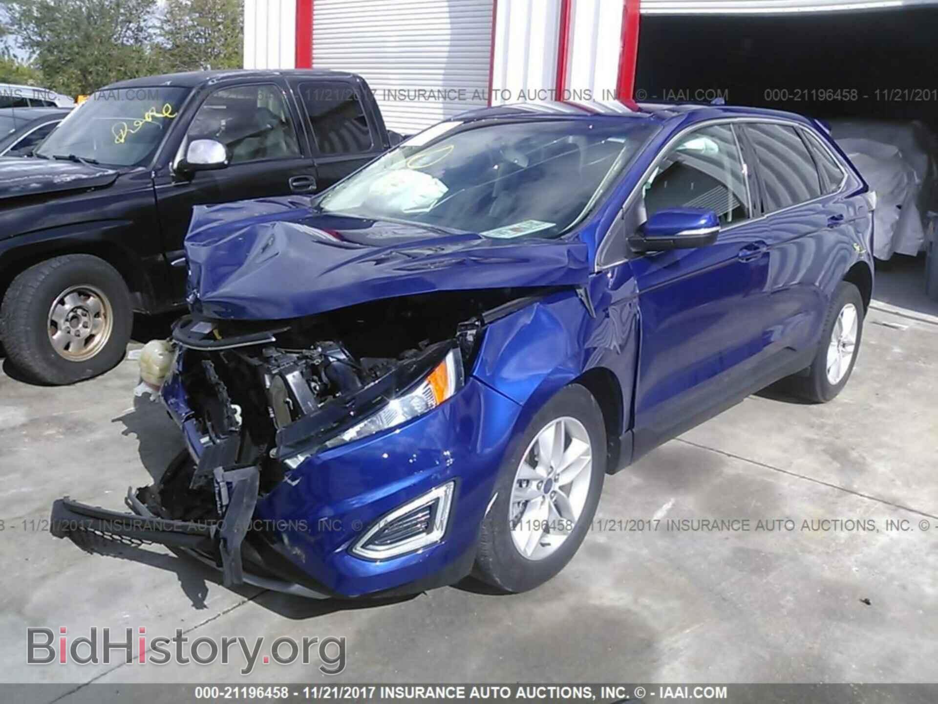 2015 Ford Edge - VIN: 2FMTK3J91FBB04439 - Фото 2
