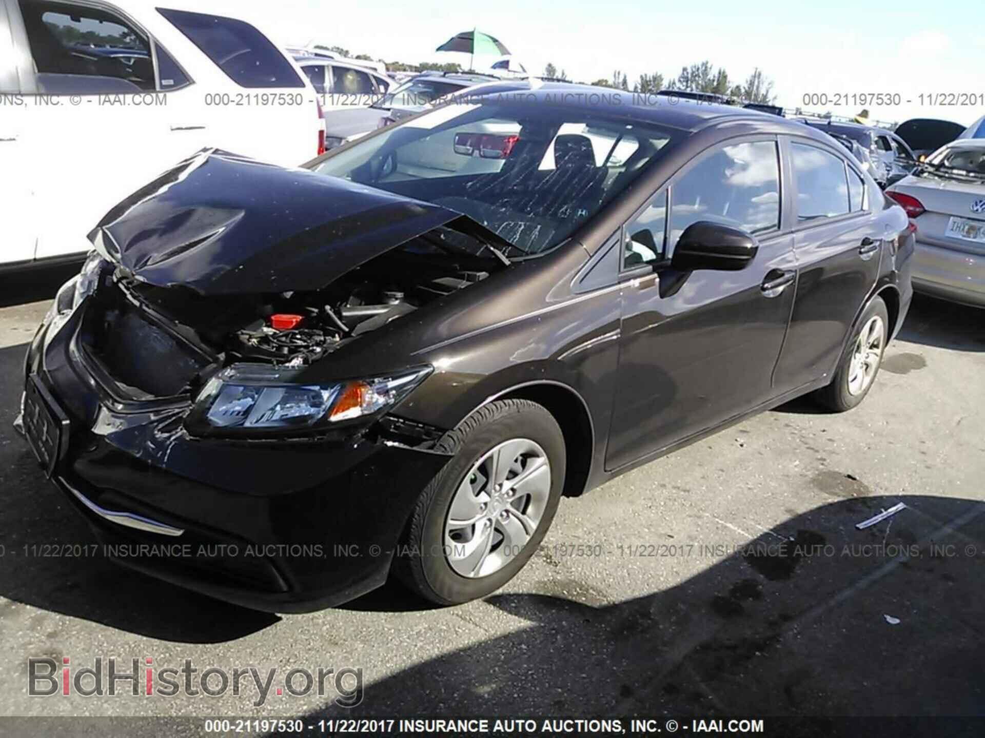 2014 Honda Civic - VIN: 2HGFB2F55EH523120 - Photo 2