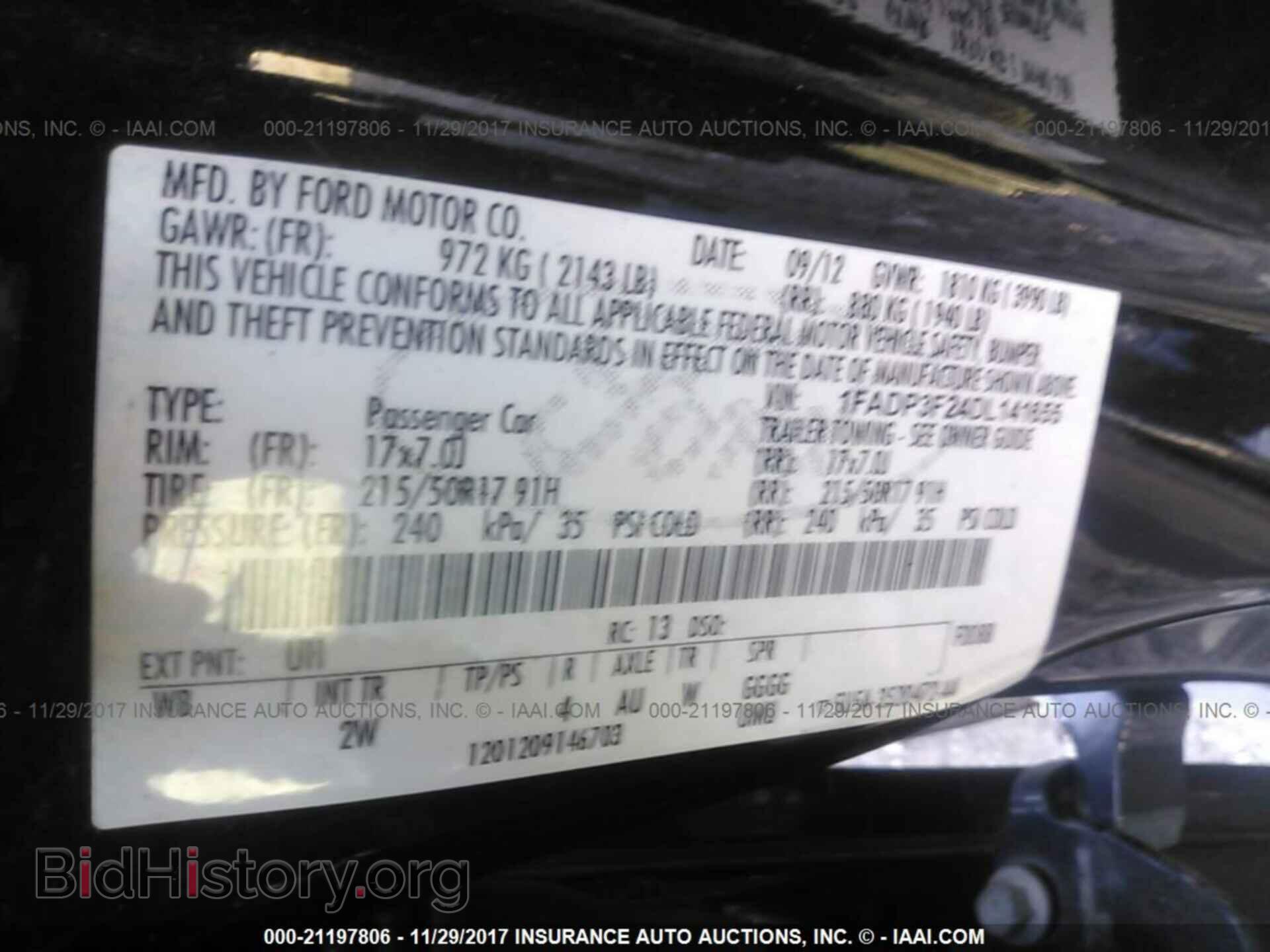2013 Ford Focus - VIN: 1FADP3F24DL141655 - Фото 9