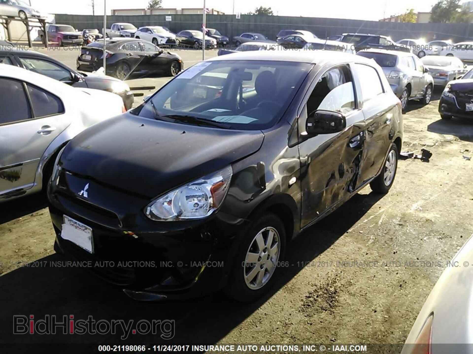 2015 Mitsubishi Mirage - VIN: ML32A4HJ1FH061008 - Фото 2