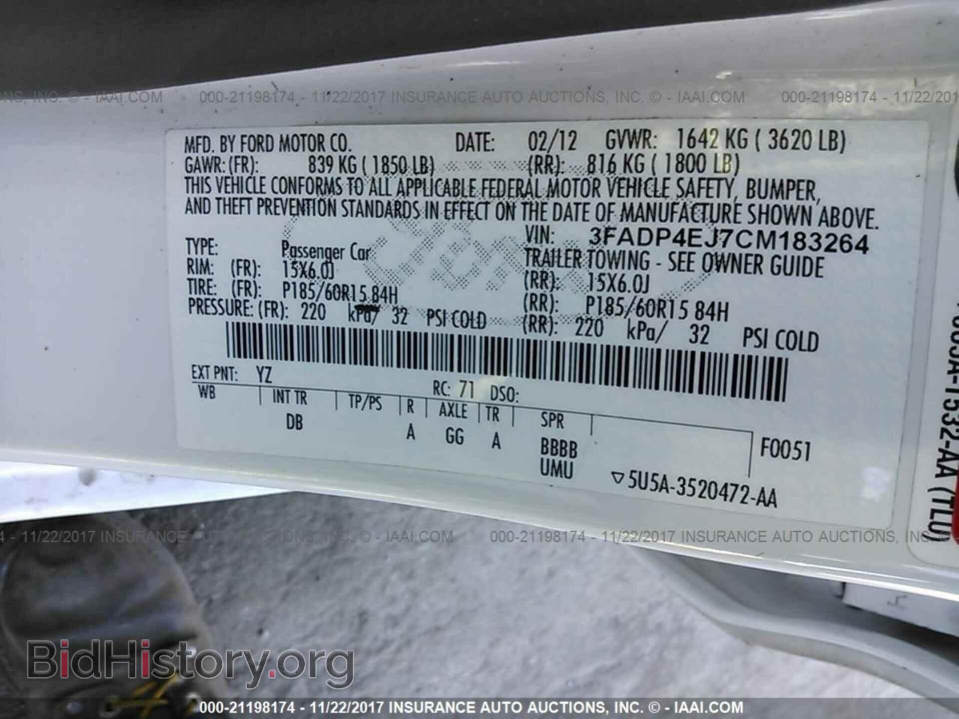 2012 Ford Fiesta - VIN: 3FADP4EJ7CM183264 - Photo 9