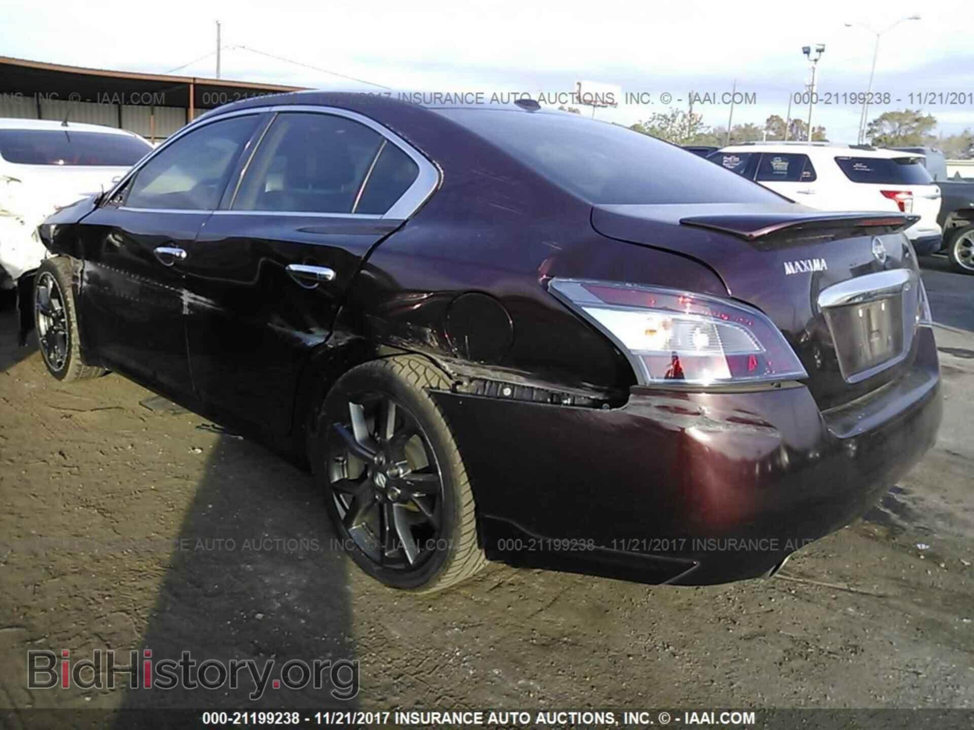 2014 Nissan Maxima - VIN: 1N4AA5AP1EC462606 - Фото 3