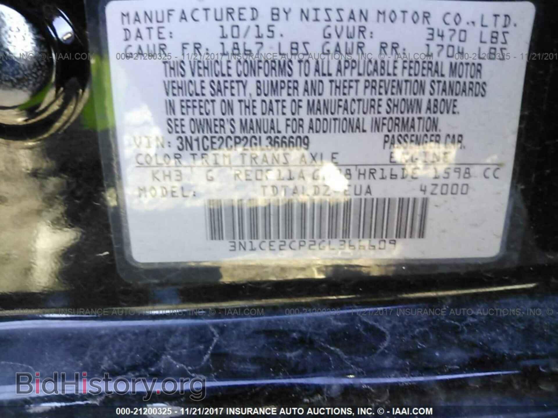 2016 Nissan Versa note - VIN: 3N1CE2CP2GL366609 - Photo 9