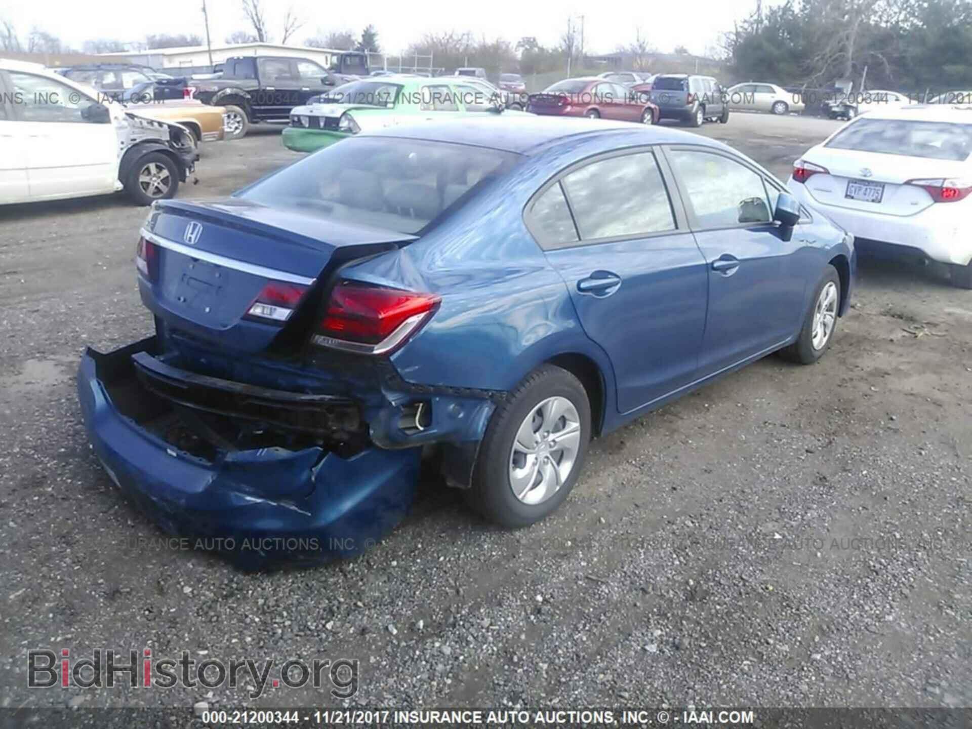 2013 Honda Civic - VIN: 19XFB2F5XDE018313 - Фото 4