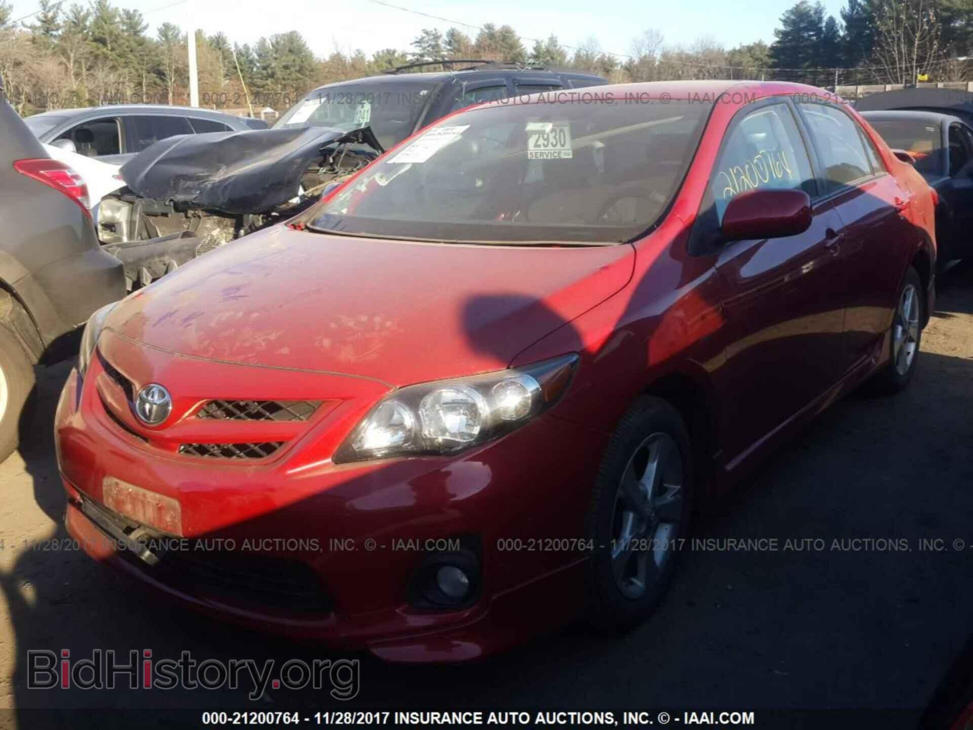 2011 Toyota Corolla - VIN: 2T1BU4EE7BC641096 - Фото 2