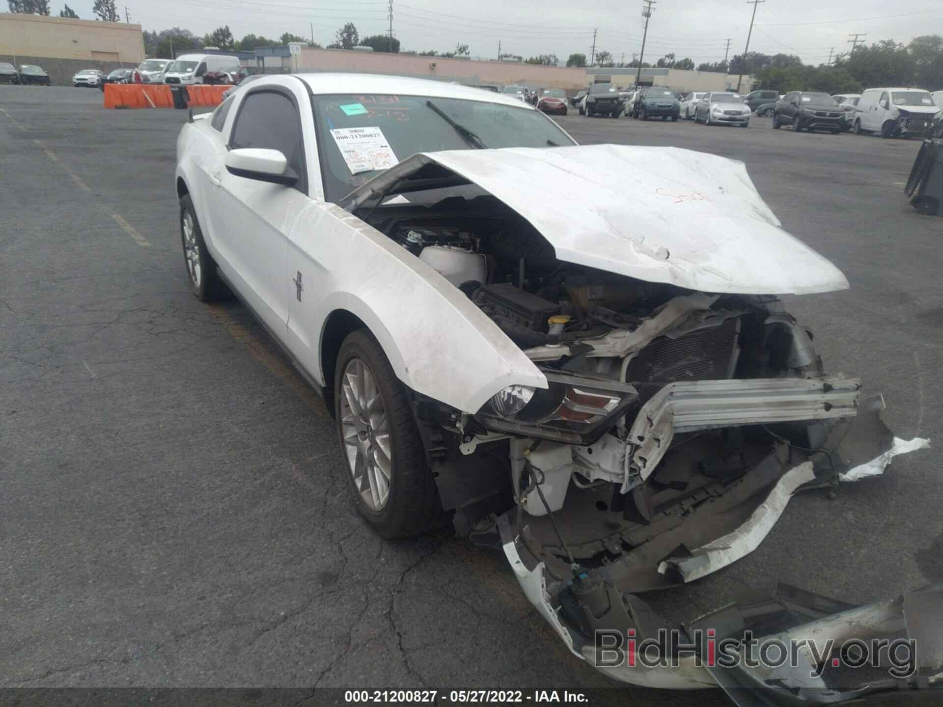 Photo 1ZVBP8AM5C5216662 - FORD MUSTANG 2012