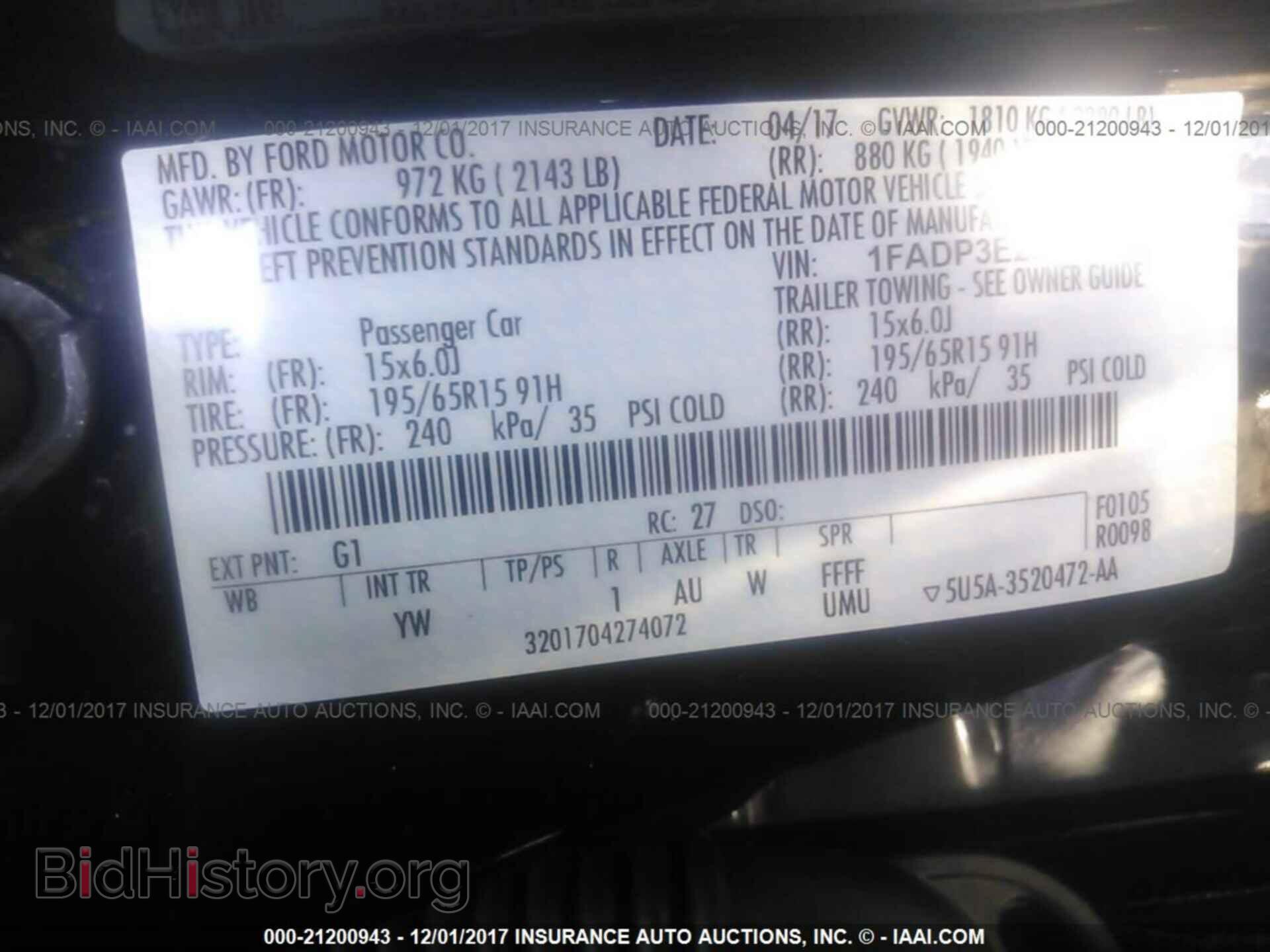 2017 Ford Focus - VIN: 1FADP3E22HL266354 - Photo 9