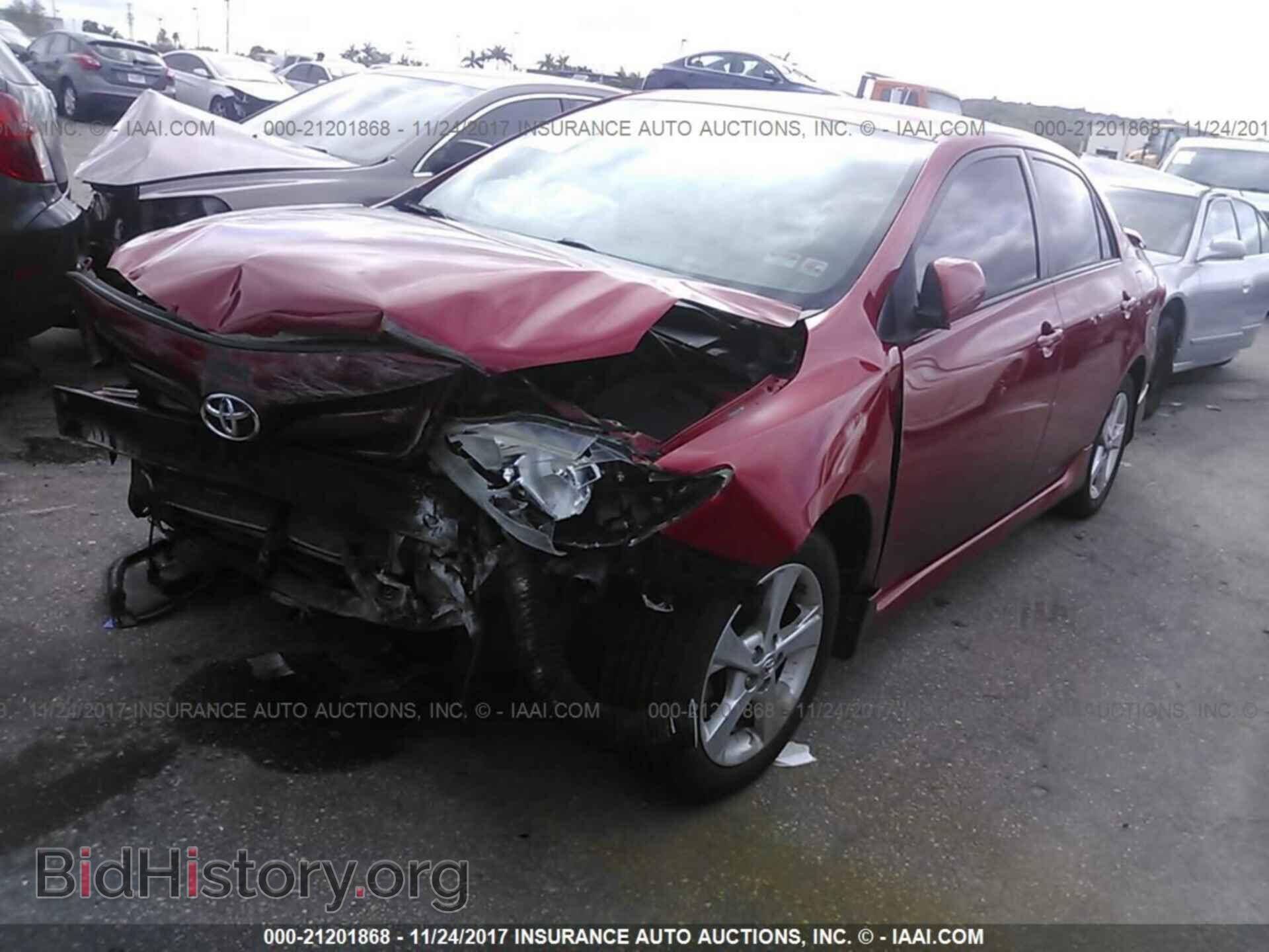 2011 Toyota Corolla - VIN: 2T1BU4EEXBC536598 - Фото 2