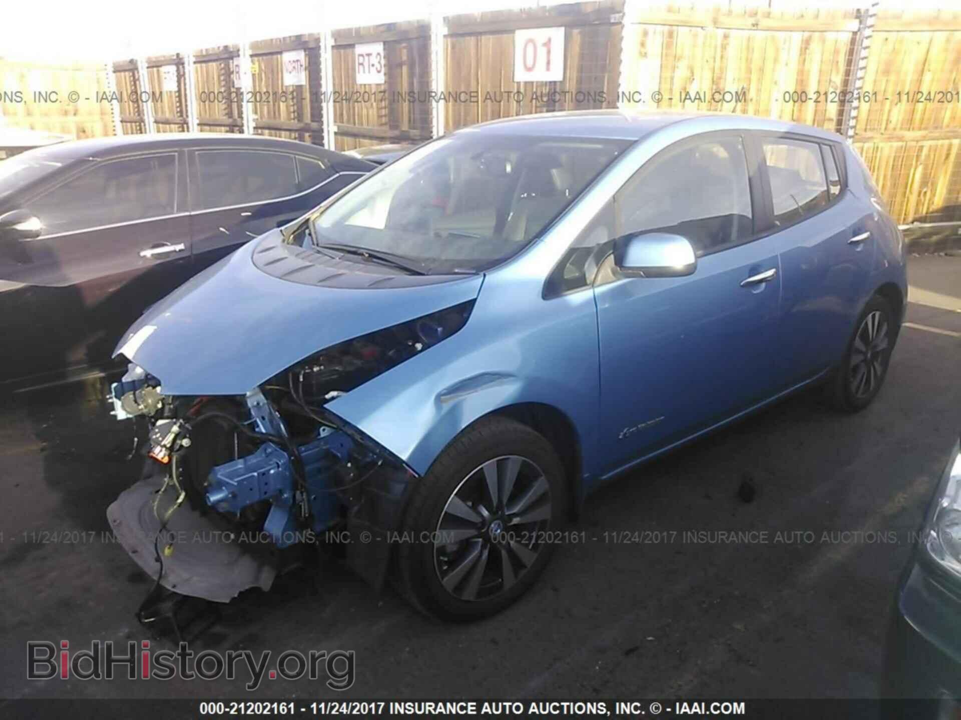 2014 Nissan Leaf - VIN: 1N4AZ0CP5EC334149 - Фото 2