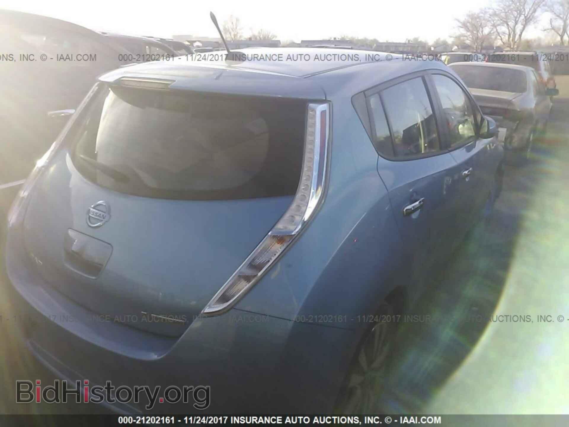2014 Nissan Leaf - VIN: 1N4AZ0CP5EC334149 - Фото 4