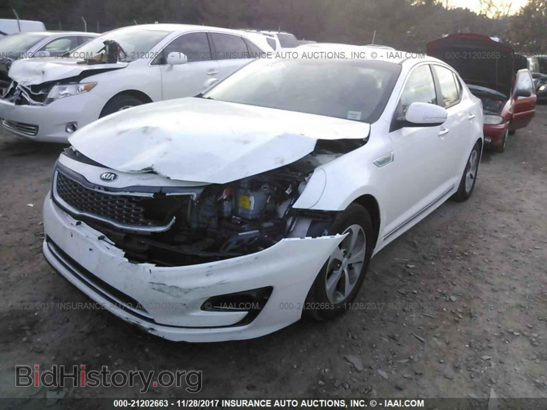 2014 Kia Optima - VIN: KNAGM4AD5E5069771 - Фото 2