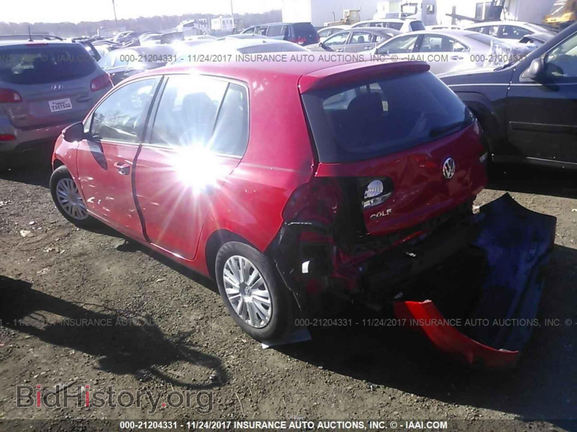 2013 Volkswagen Golf - VIN: WVWDB7AJ2DW139254 - Фото 3