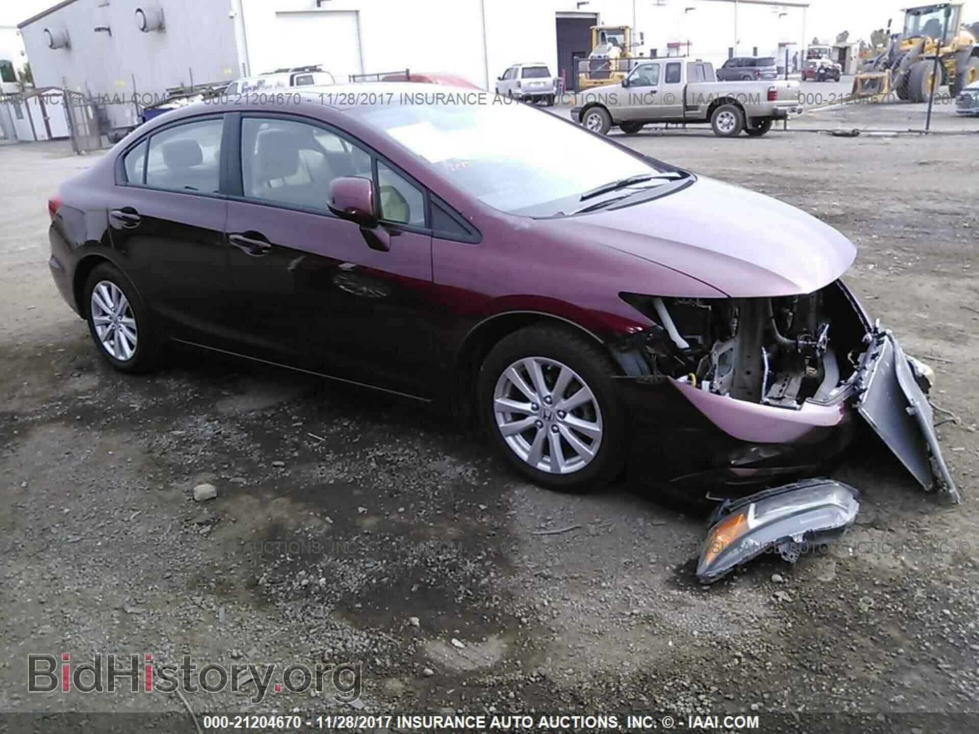 Фотография 19XFB2F82CE303659 - Honda Civic 2012