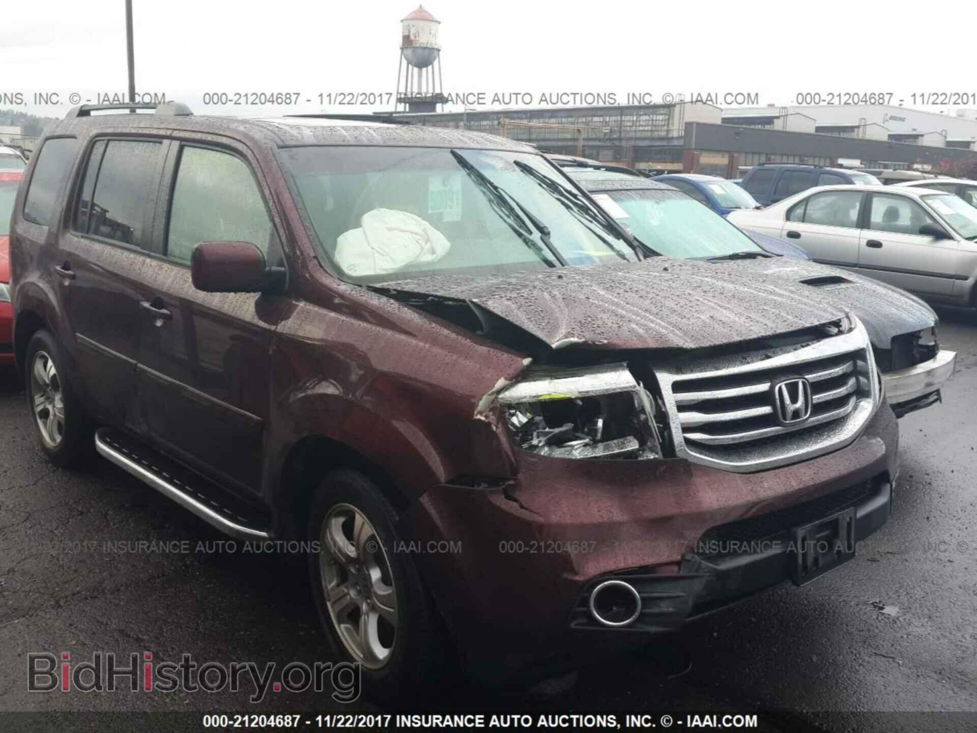 Photo 5FNYF4H52CB016117 - Honda Pilot 2012