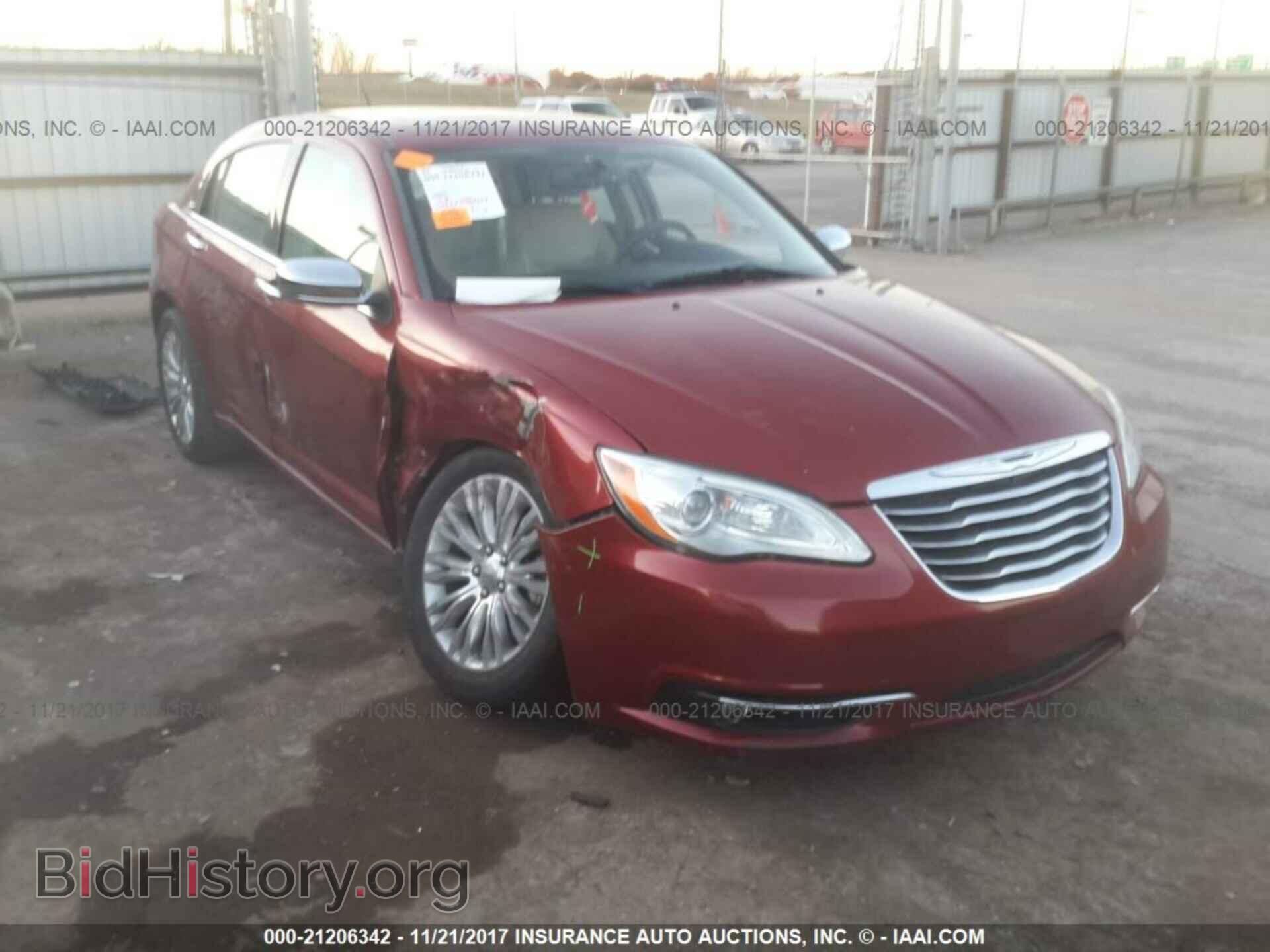 Фотография 1C3CCBCG6CN189404 - Chrysler 200 2012