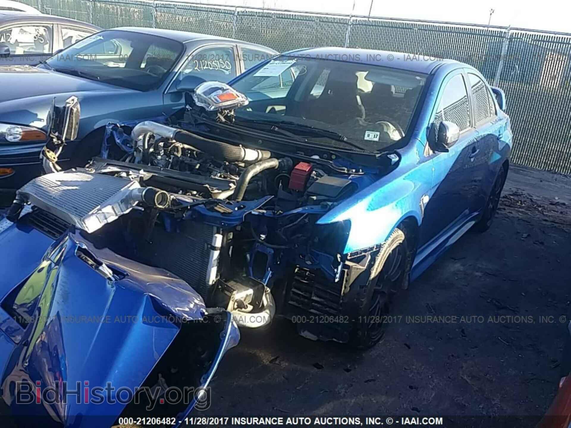 2012 Mitsubishi Lancer - VIN: JA32W8FV4CU007313 - Фото 2