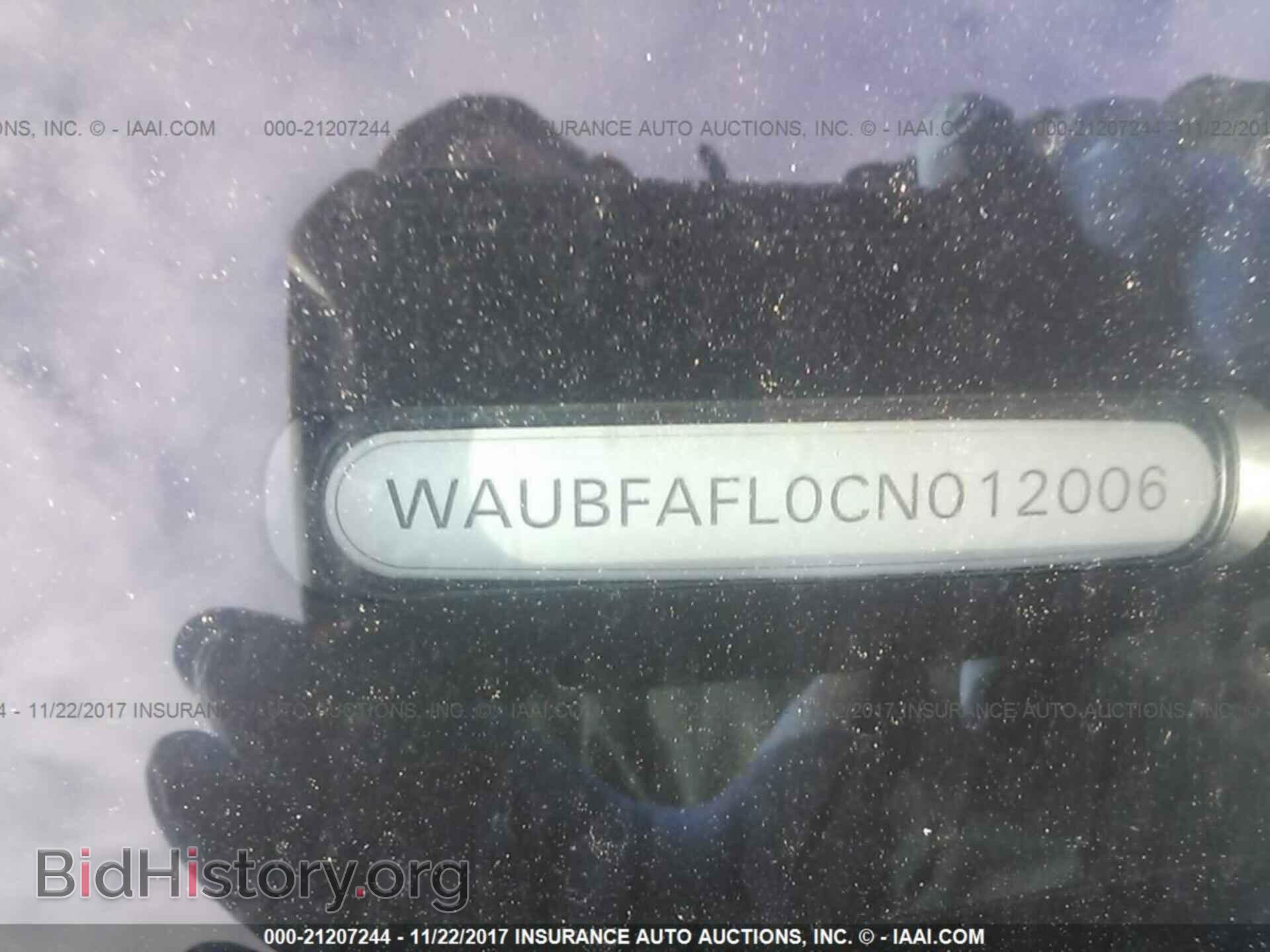 2012 Audi A4 - VIN: WAUBFAFL0CN012006 - Фото 9