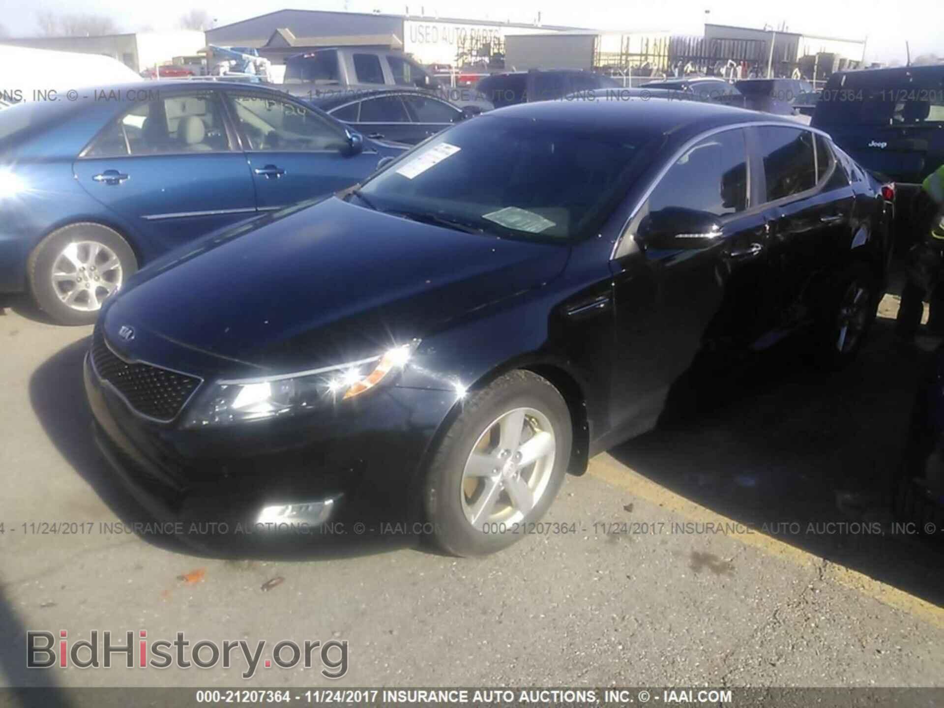 2014 Kia Optima - VIN: 5XXGM4A74EG351067 - Photo 2