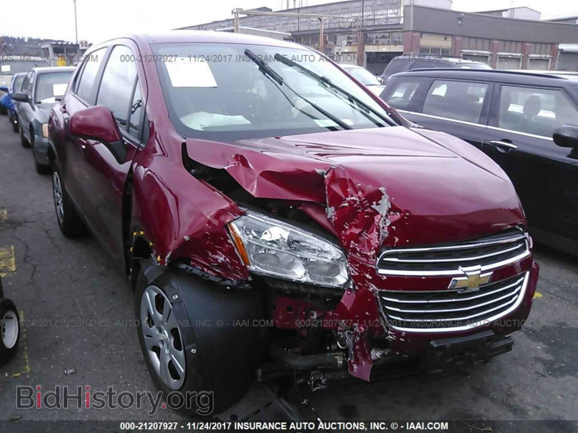 Фотография KL7CJKSB0FB072086 - Chevrolet Trax 2015
