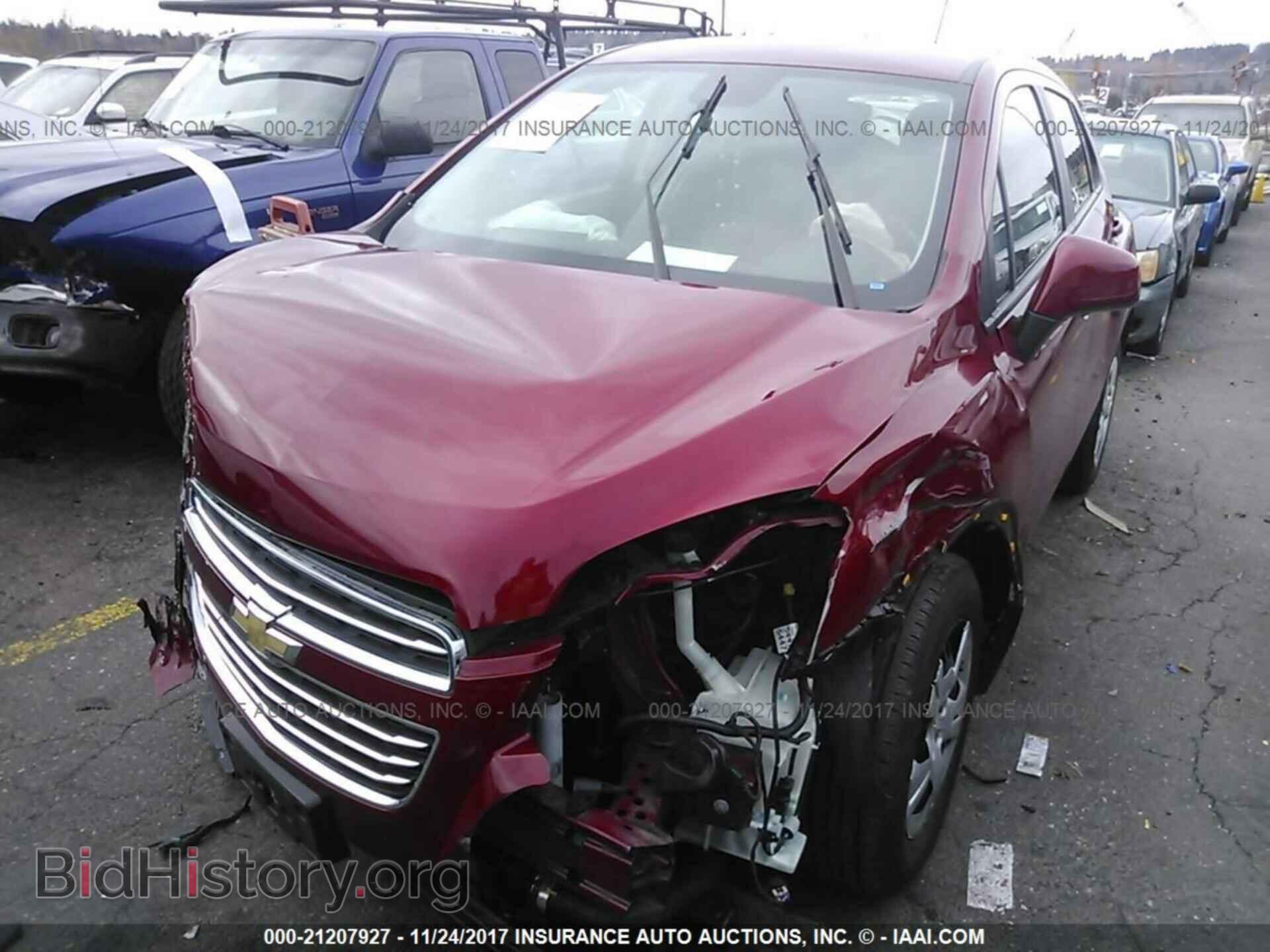 2015 Chevrolet Trax - VIN: KL7CJKSB0FB072086 - Фото 2