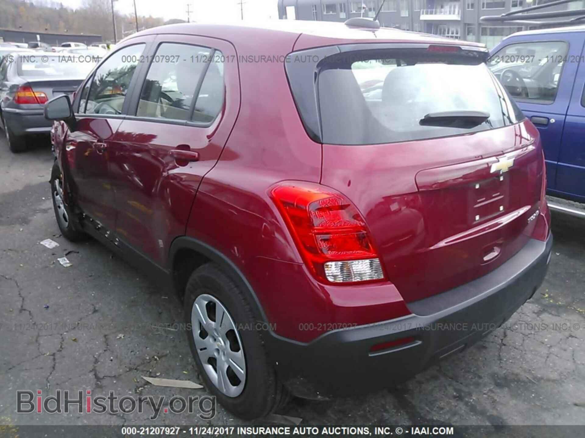 2015 Chevrolet Trax - VIN: KL7CJKSB0FB072086 - Фото 3