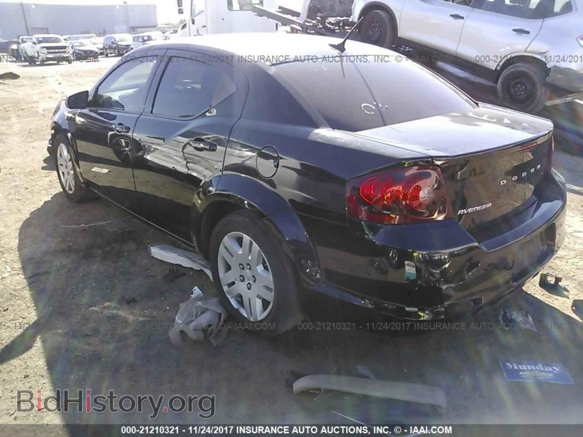 2013 Dodge Avenger - VIN: 1C3CDZAB1DN591443 - Photo 3