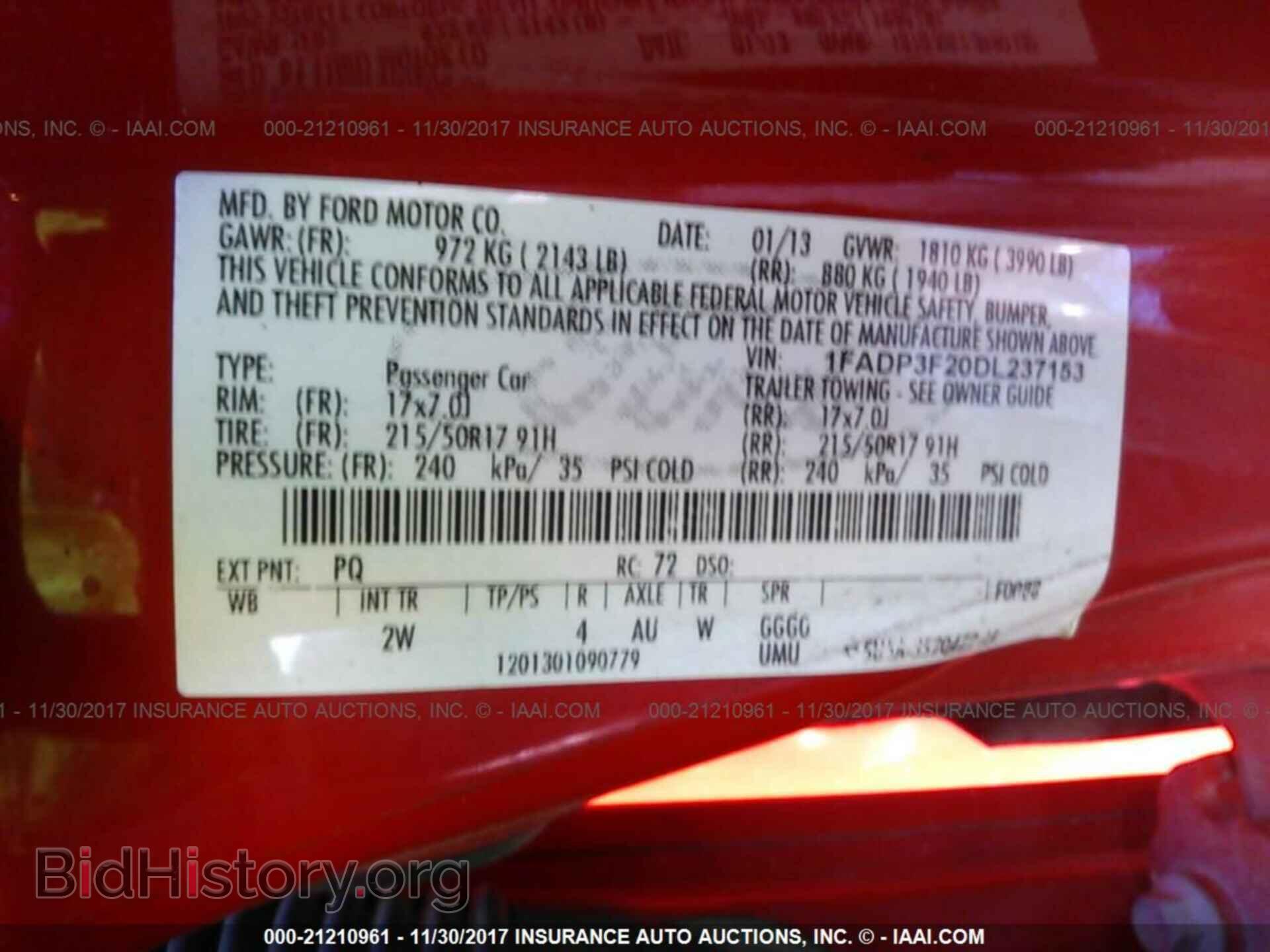 2013 Ford Focus - VIN: 1FADP3F20DL237153 - Photo 9