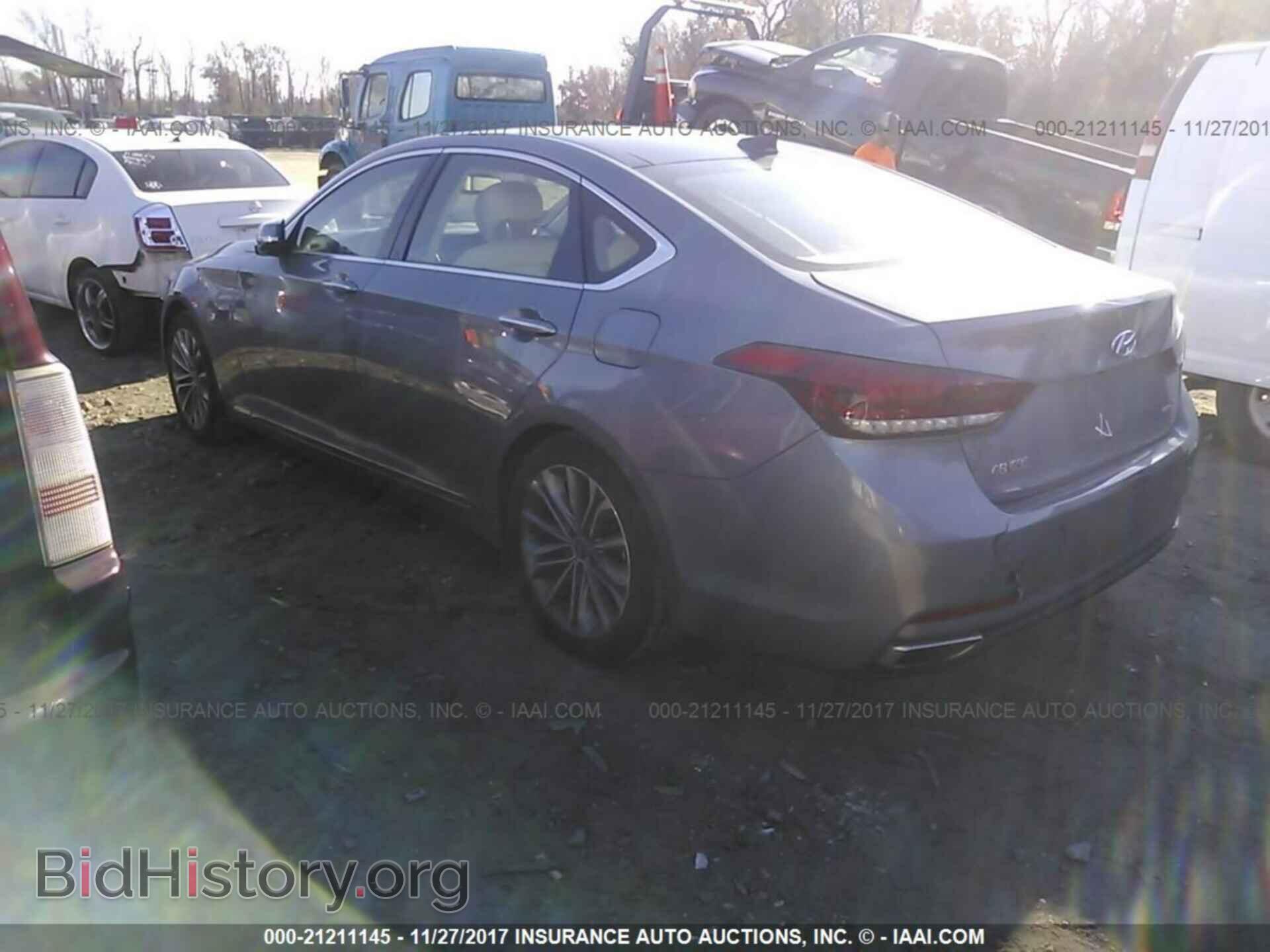 2015 Hyundai Genesis - VIN: KMHGN4JE3FU095166 - Фото 3
