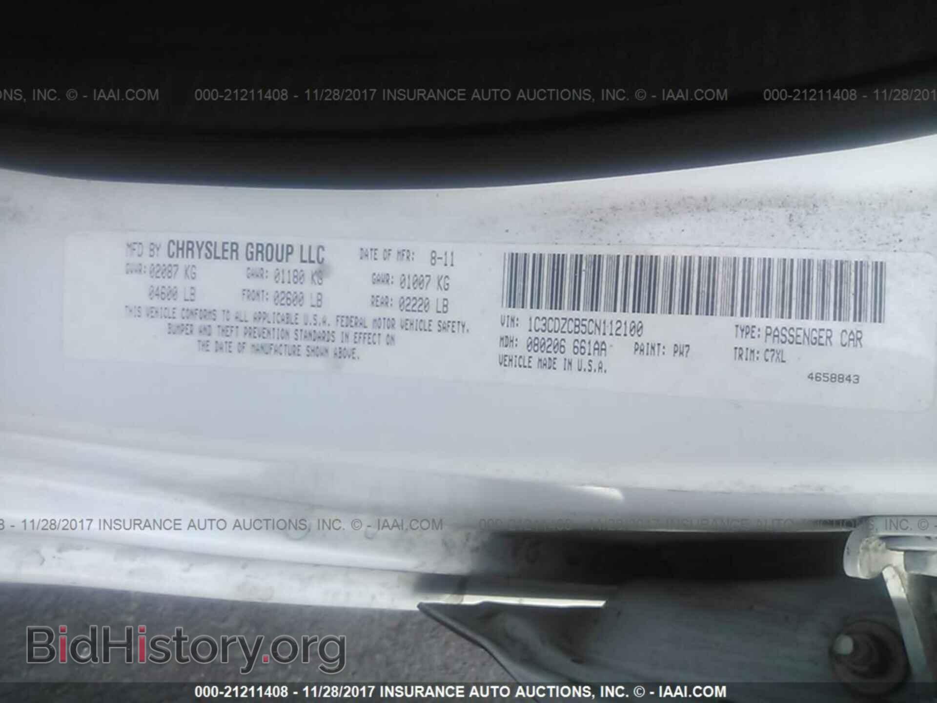 2012 Dodge Avenger - VIN: 1C3CDZCB5CN112100 - Photo 9