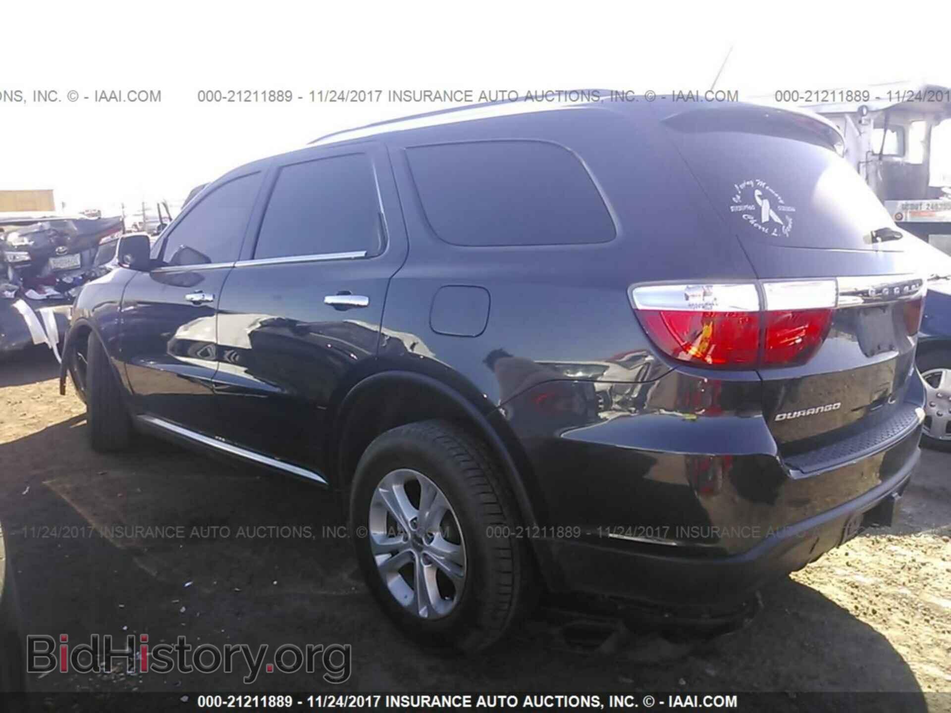 2013 Dodge Durango - VIN: 1C4RDHDG7DC671722 - Фото 3