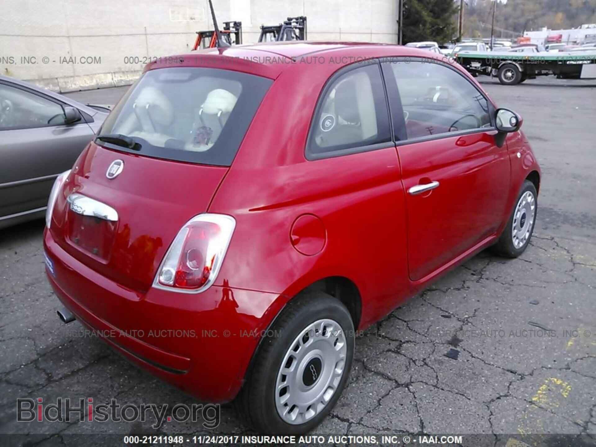 2015 Fiat 500 - VIN: 3C3CFFARXFT636596 - Photo 4