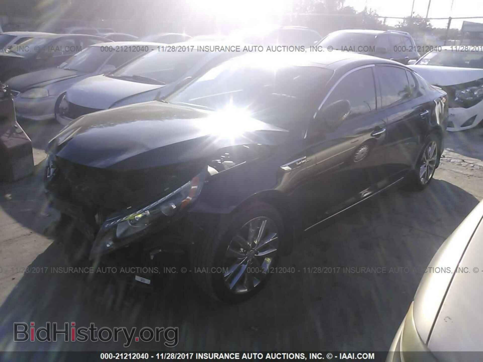 2014 Kia Optima - VIN: 5XXGR4A62EG292352 - Фото 2