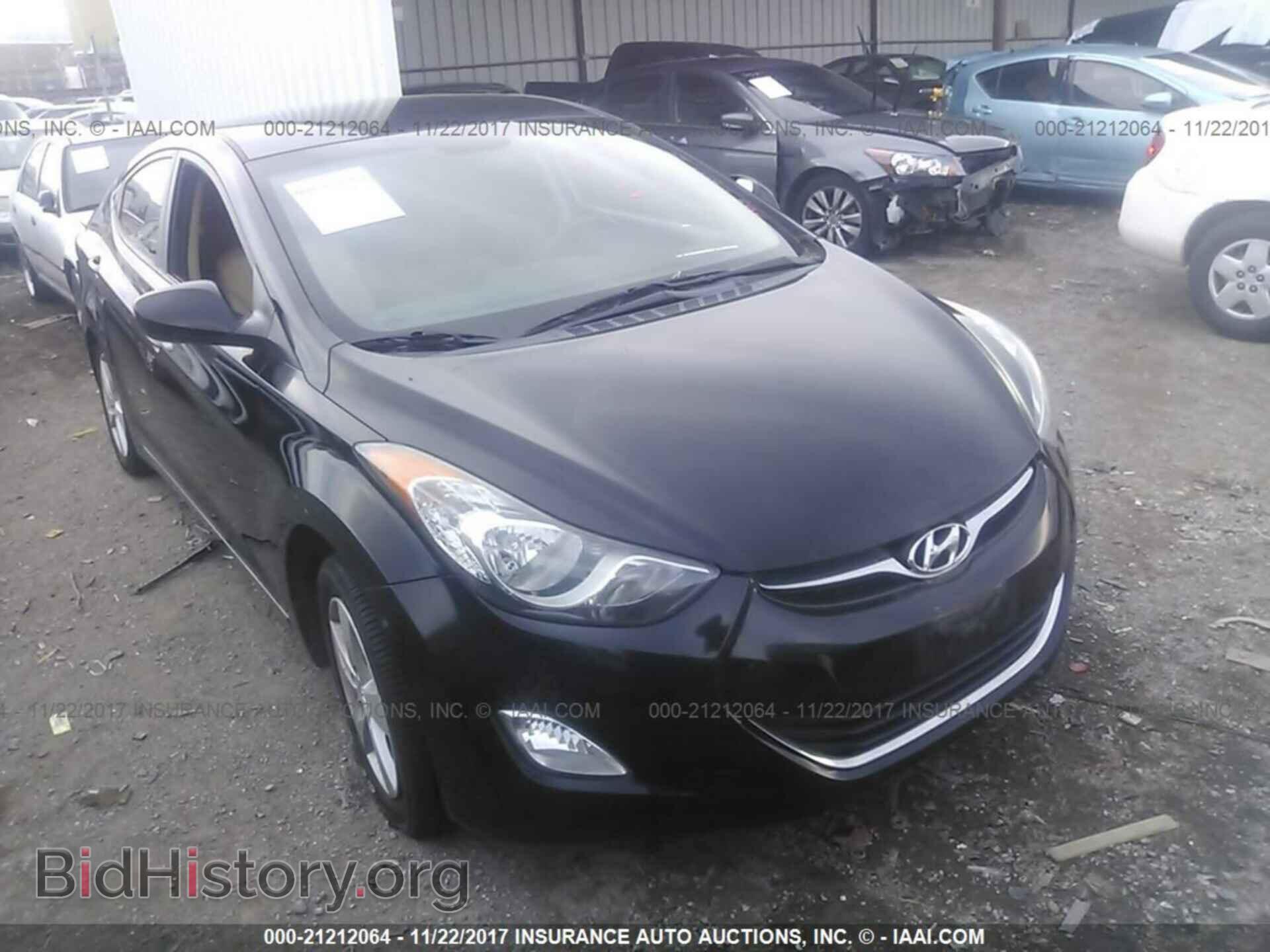Photo KMHDH4AE3CU391956 - Hyundai Elantra 2012