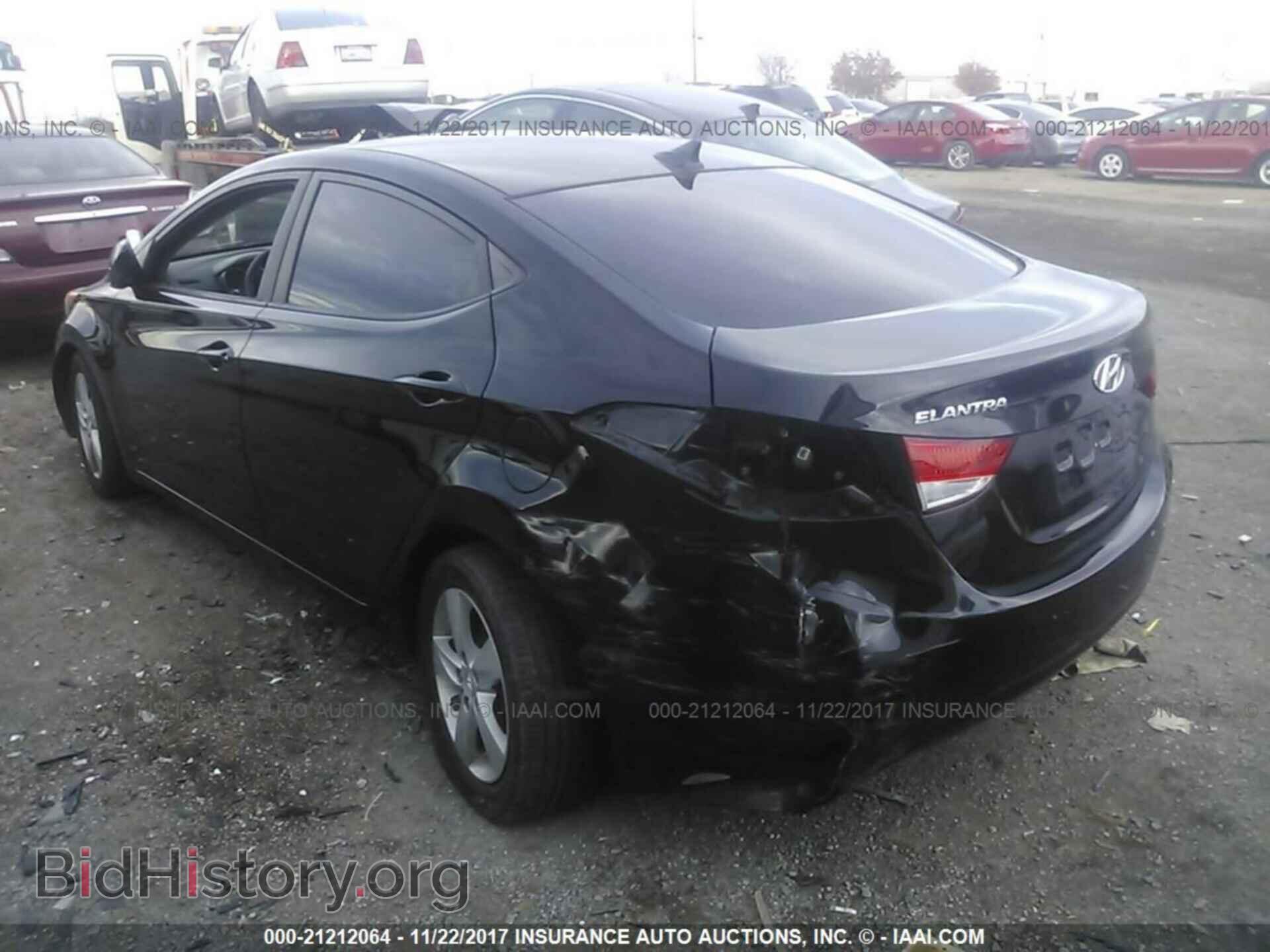 2012 Hyundai Elantra - VIN: KMHDH4AE3CU391956 - Фото 3